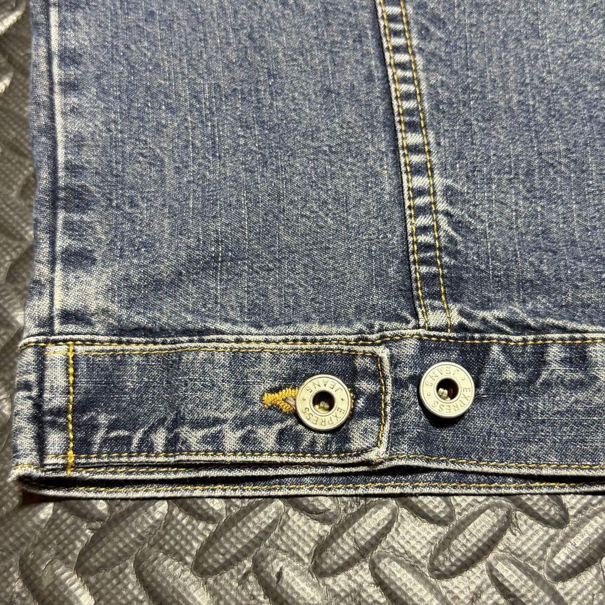 Express Vintage Express Jeans Denim Jacket Cropped Y2K USA Small Size S / US 4 / IT 40 - 13 Thumbnail