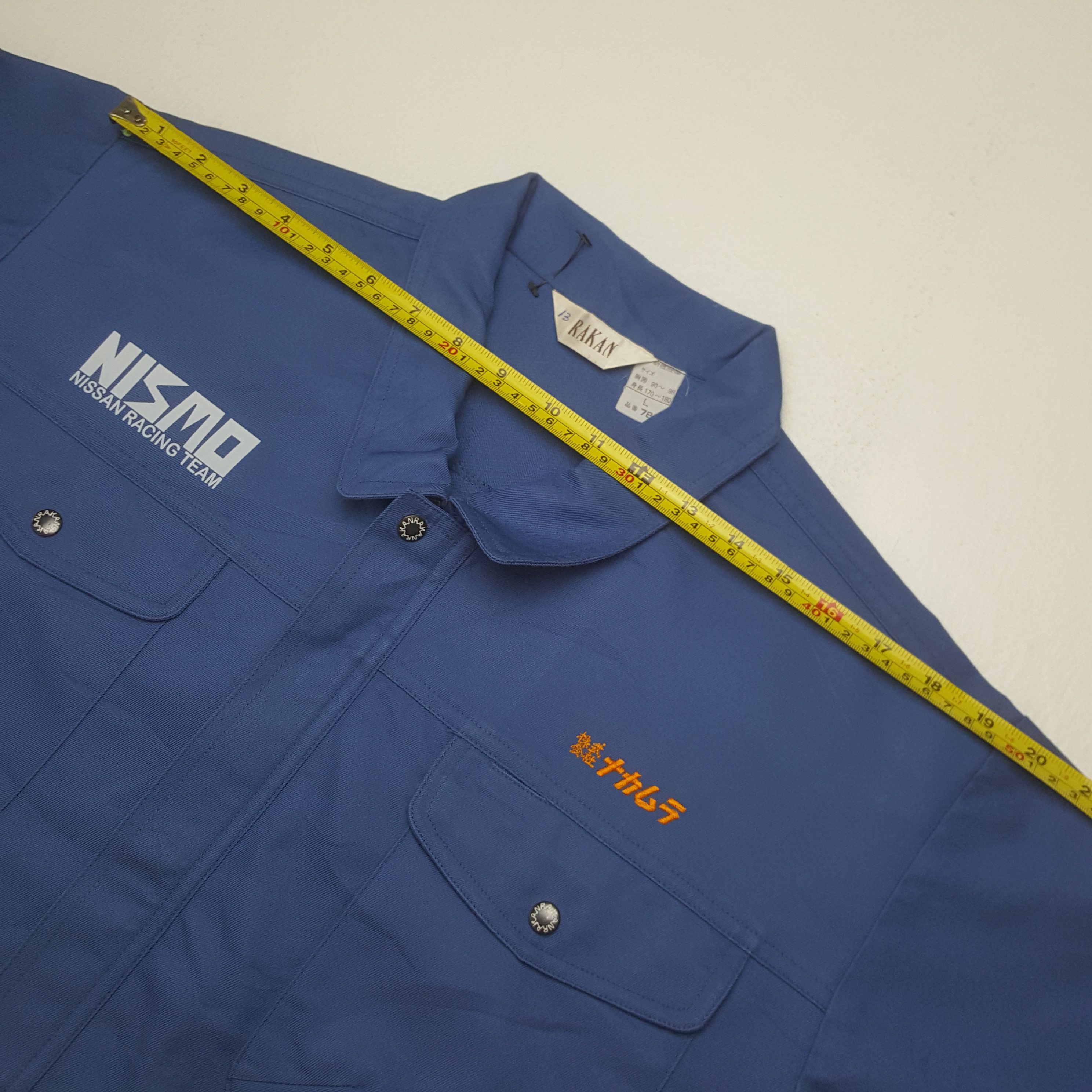 Japanese Brand Vintage Nismo Racing Team Custom Worker Uniform Jacket Size US L / EU 52-54 / 3 - 7 Thumbnail
