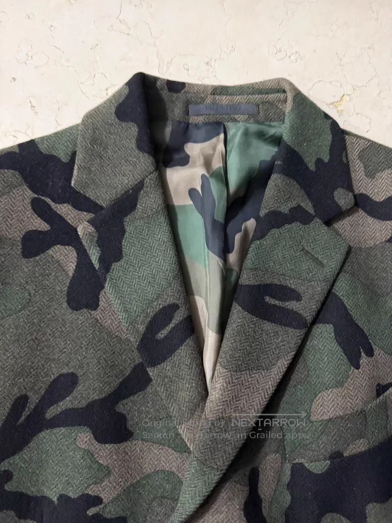 Valentino Valentino Camouflage wool coat Size US M / EU 48-50 / 2 - 3 Thumbnail