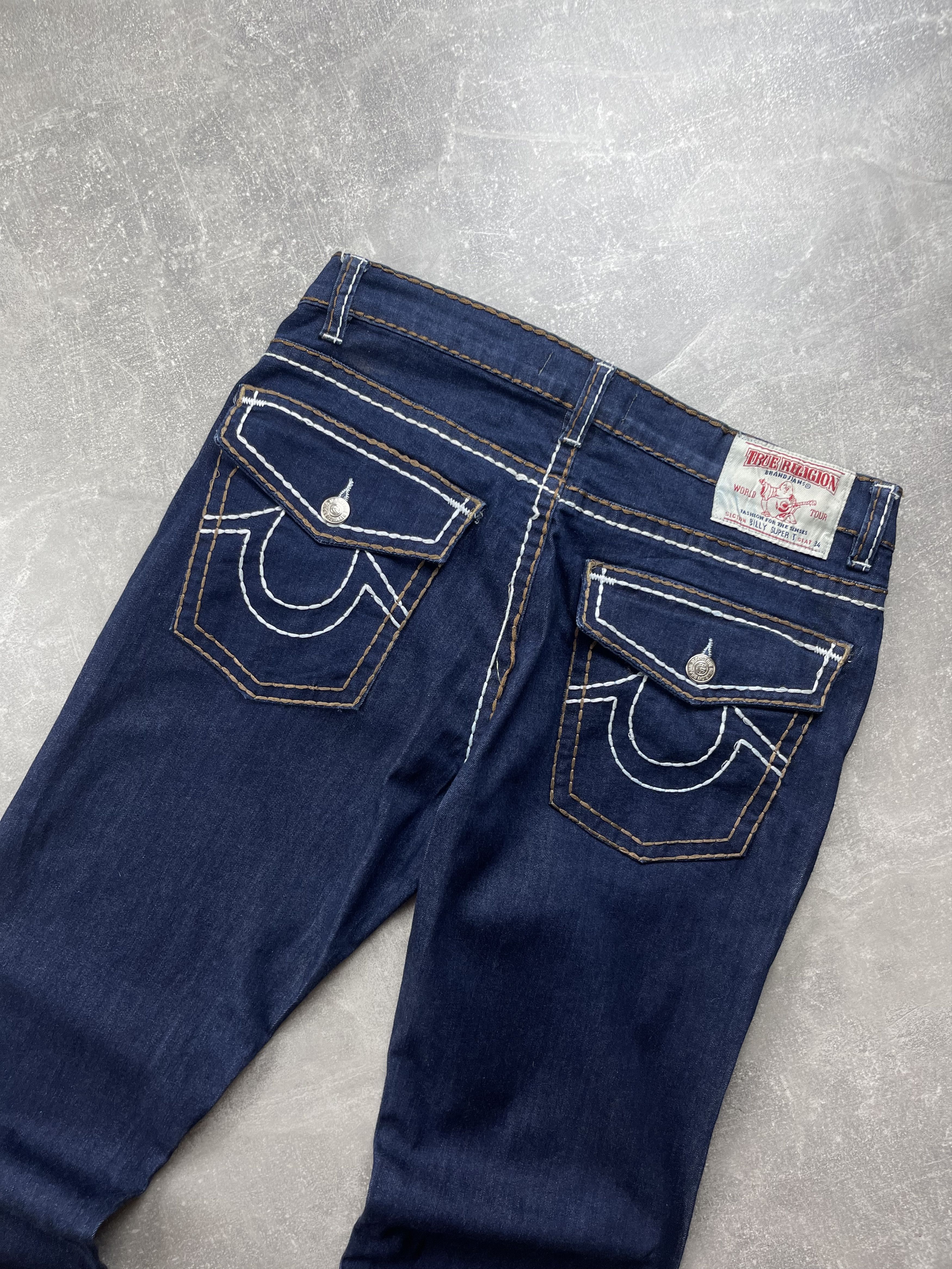 True Religion True Religion vintage billy super T jeans made in USA Size US 36 / EU 52 - 4 Thumbnail