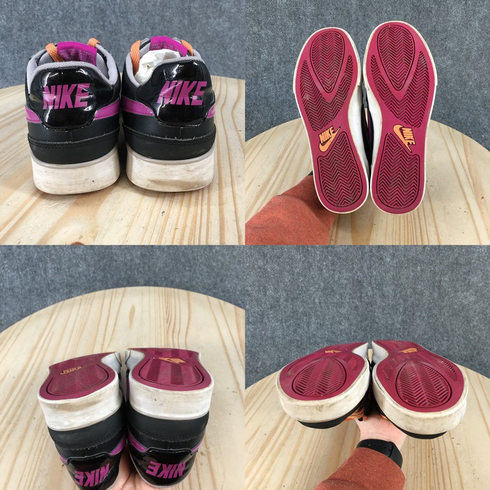Nike Nike Womens Sneakers Multicolor Lace Up Round Toe Low Top Comfort 8 M Shoes (US 8) - Activewear, Running & Jogging, Logo, Rubber Size M / US 6-8 / IT 42-44 - 9 Thumbnail