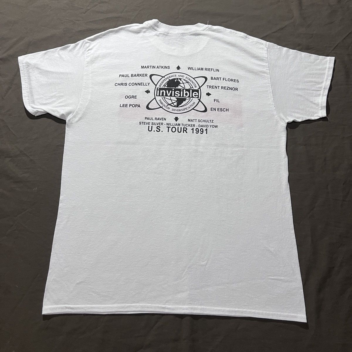 Band Tees Vintage Y2K Pigface Tour Tee Industrial rock Martin Atkins Size US L / EU 52-54 / 3 - 5 Thumbnail