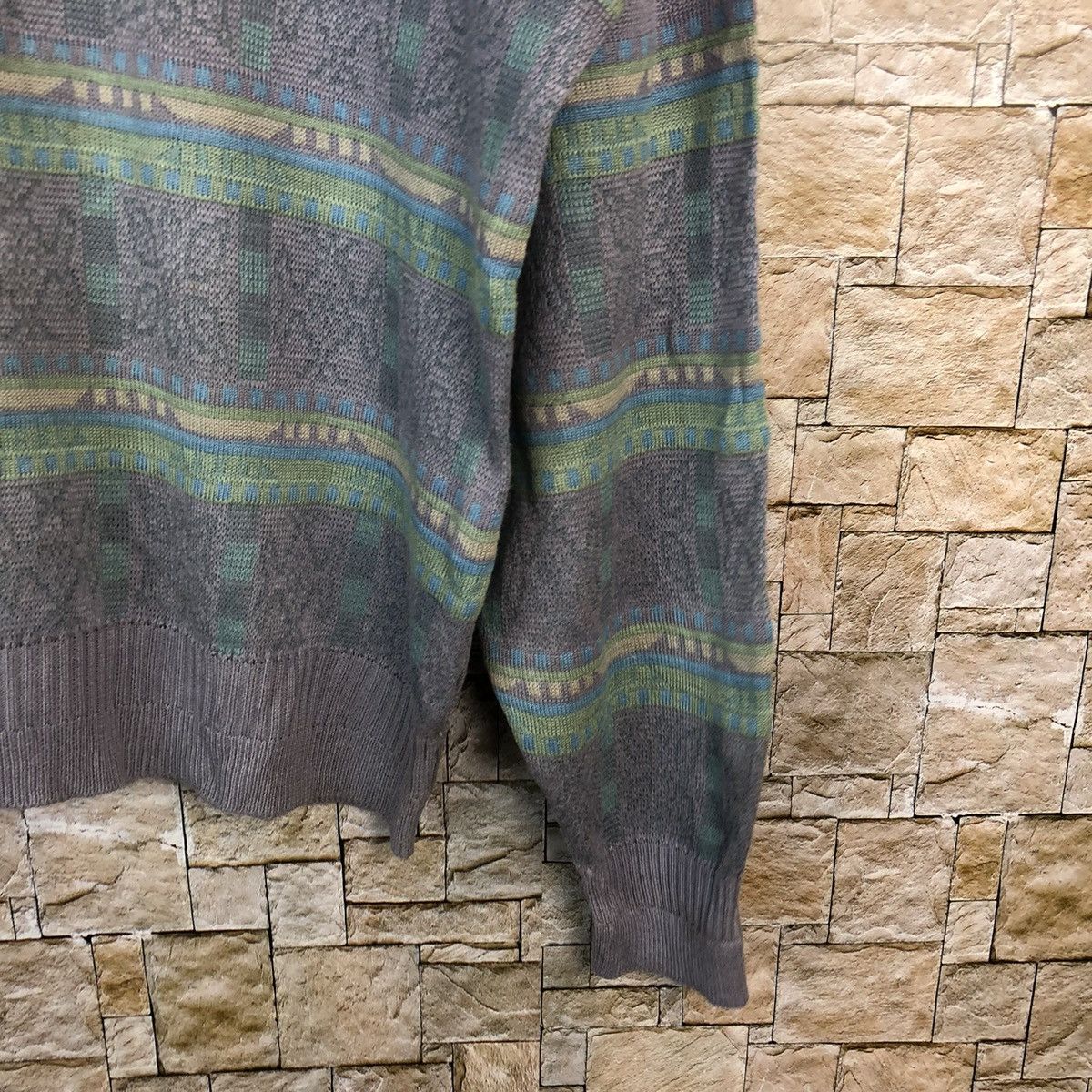 Vintage Lincoin Mast Purple vintage Knitwear #A1053 Size US M / EU 48-50 / 2 - 8 Thumbnail