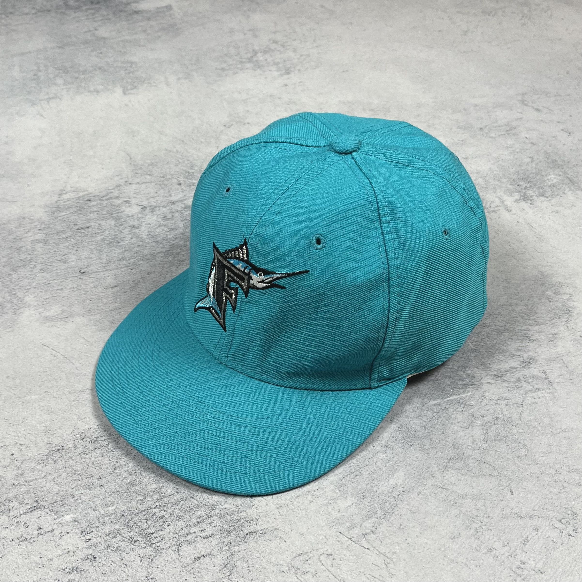 MLB Vintage MLB Florida Marlins Wool Fitted Cap 90’s Size ONE SIZE - 1 Thumbnail