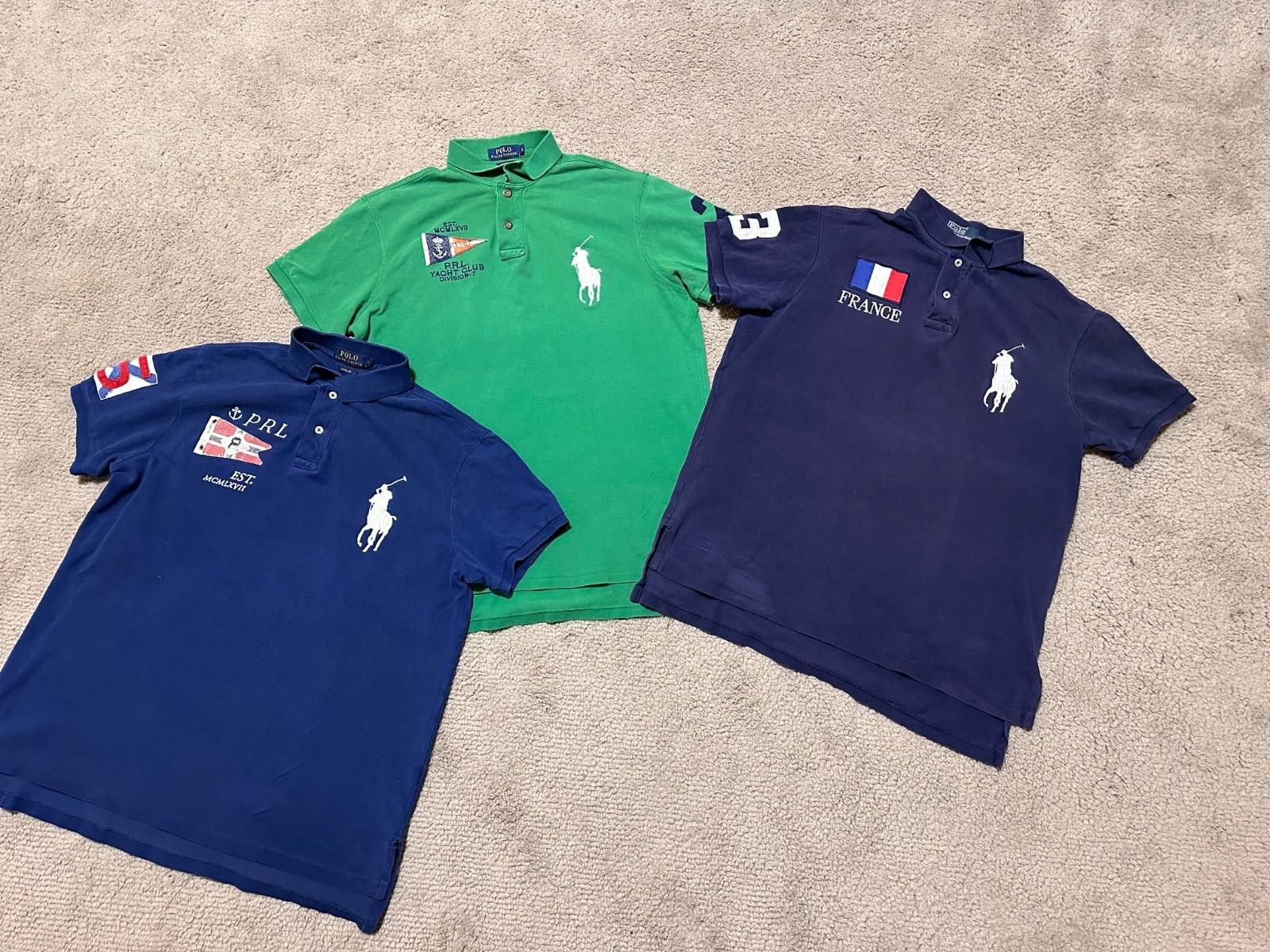 Lauren Ralph Lauren Polo Ralph Lauren #3 Polo Shirt Chief Keef Big Pony Size US L / EU 52-54 / 3 - 1 Thumbnail