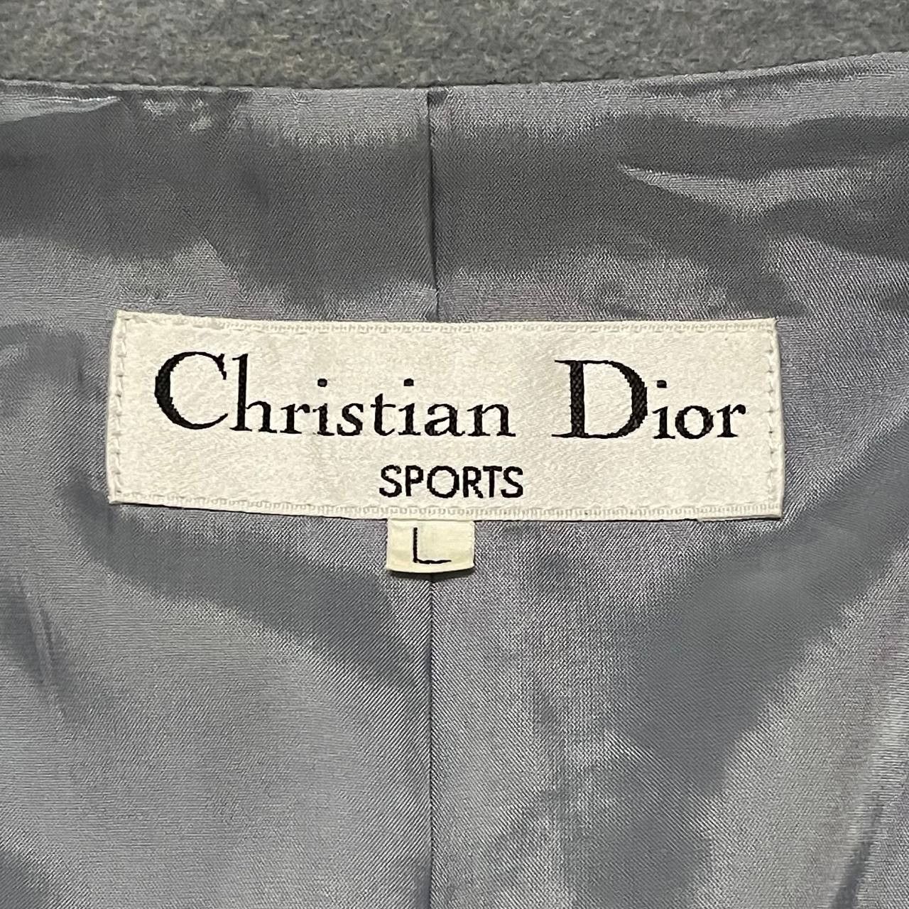 Christian Dior Monsieur Vintage CD Christian Dior Sports Wool Coat Size US M / EU 48-50 / 2 - 10 Thumbnail