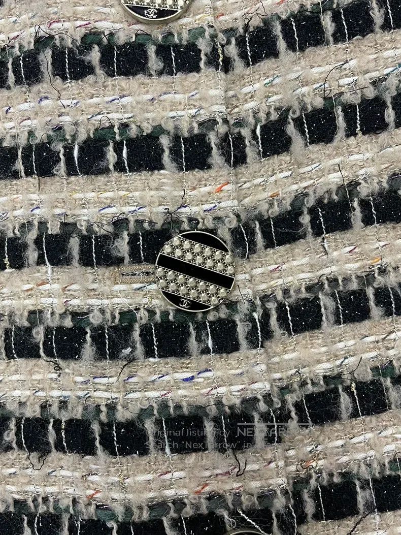 Chanel Chanel Egyptian series black and gold leather striped jack Size XS / US 0-2 / IT 36-38 - 2 Thumbnail