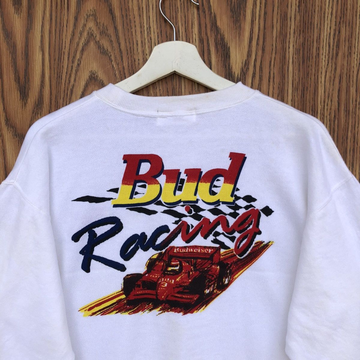 Budweiser Vintage Budweiser Racing Crewneck Sweatshirt Pullover Size US M / EU 48-50 / 2 - 2 Thumbnail