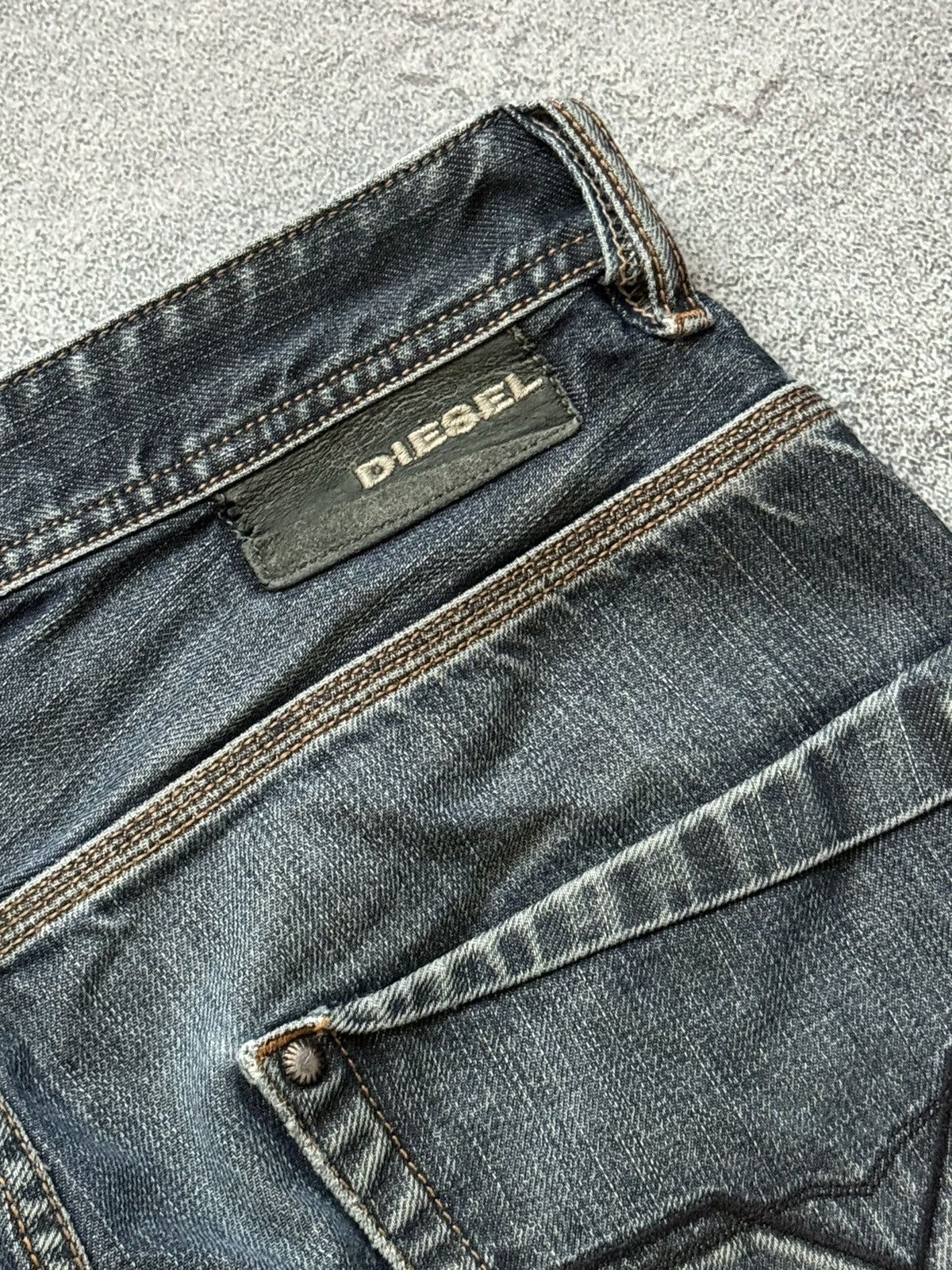 Diesel × Diesel Black Gold × Vintage Diesel 31/32 krooley wash 0088z denim pant trouser Jean chin Size US 31 - 5 Thumbnail