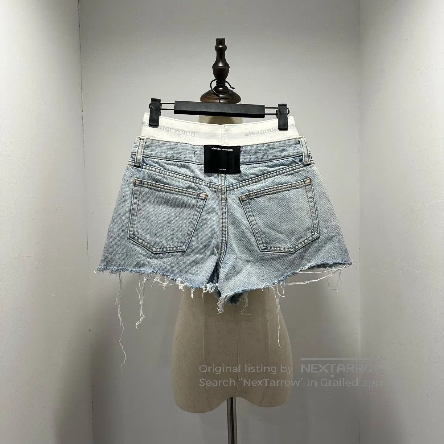 Alexander Wang Alexander Wang Faux Two-Piece Denim Shorts| Size 25" / US 0 / IT 36 - 2 Thumbnail