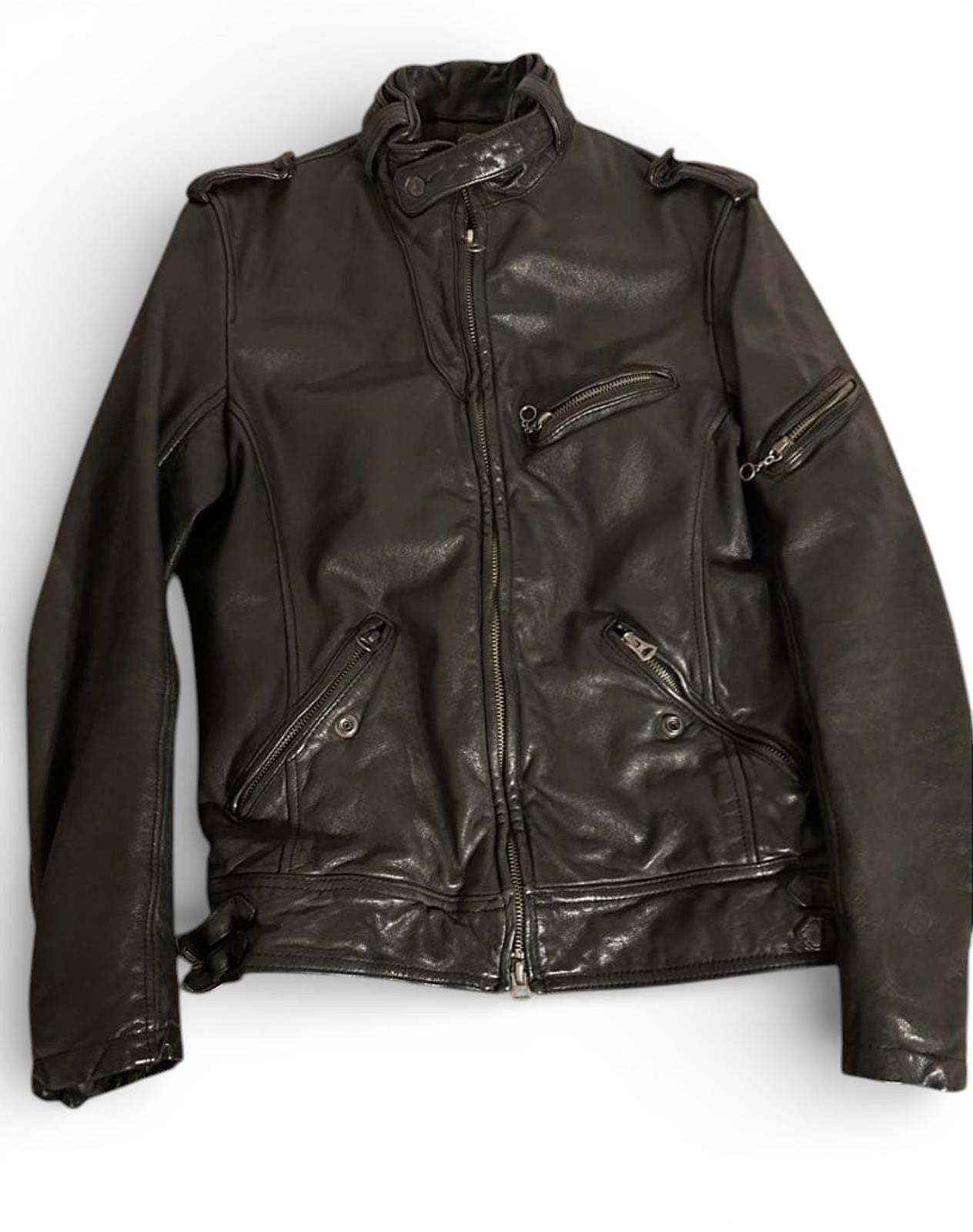 Japan Rags nano universe x Kiminori Morishita leather rider's jacket Size US M / EU 48-50 / 2 - 2 Thumbnail