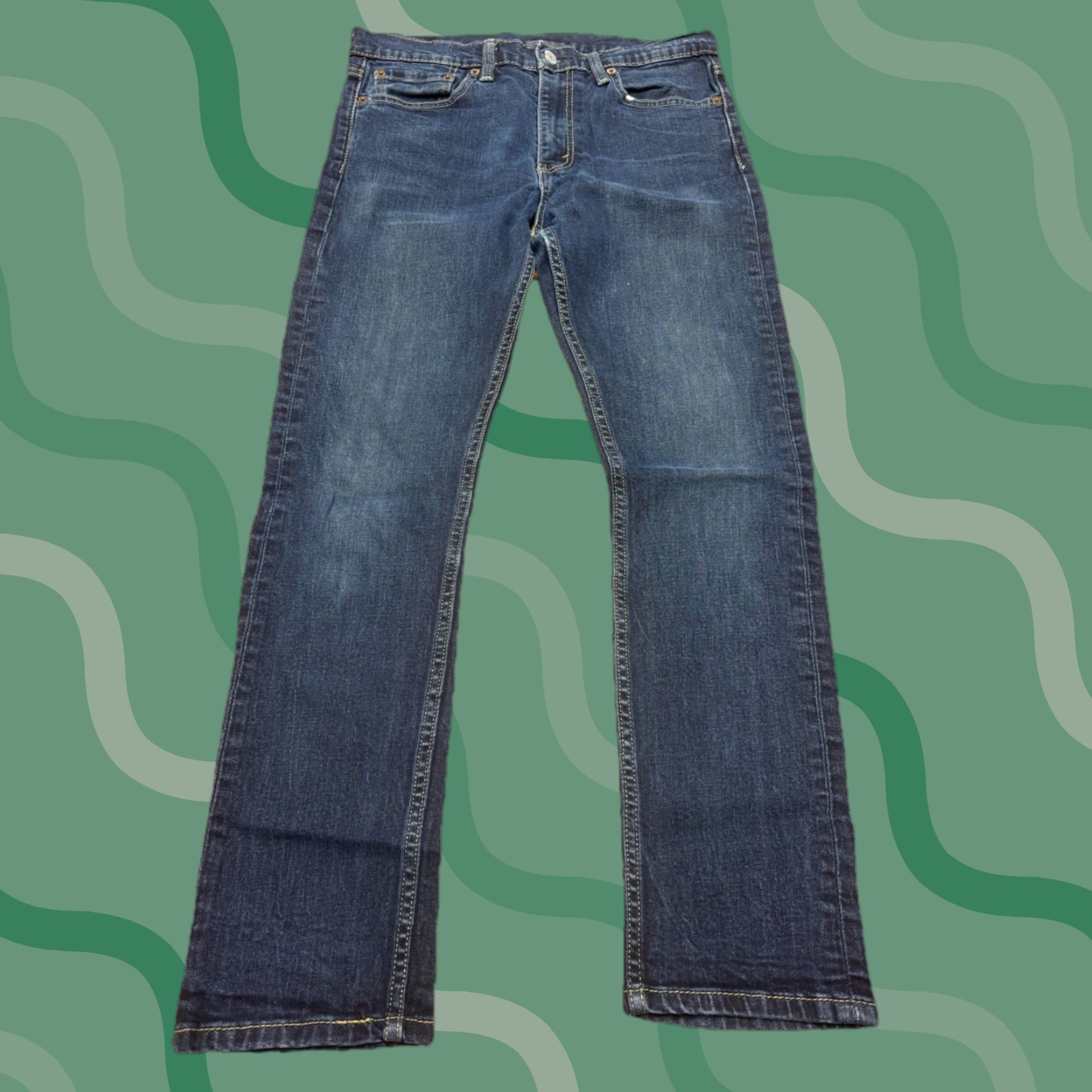 Levi's Levi's 510 Jeans Men 32X30 Slim Straight Blue Light Wash Denim Pants Size US 32 / EU 48 - 1 Thumbnail