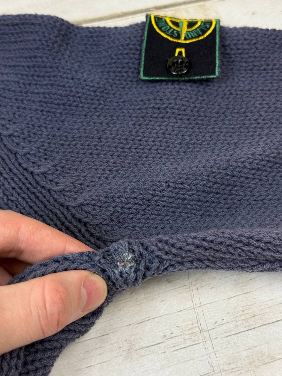 Stone Island Vintage Stone Island 1998 Knit Sweater Pullover Faded Size US L / EU 52-54 / 3 - 22 Thumbnail