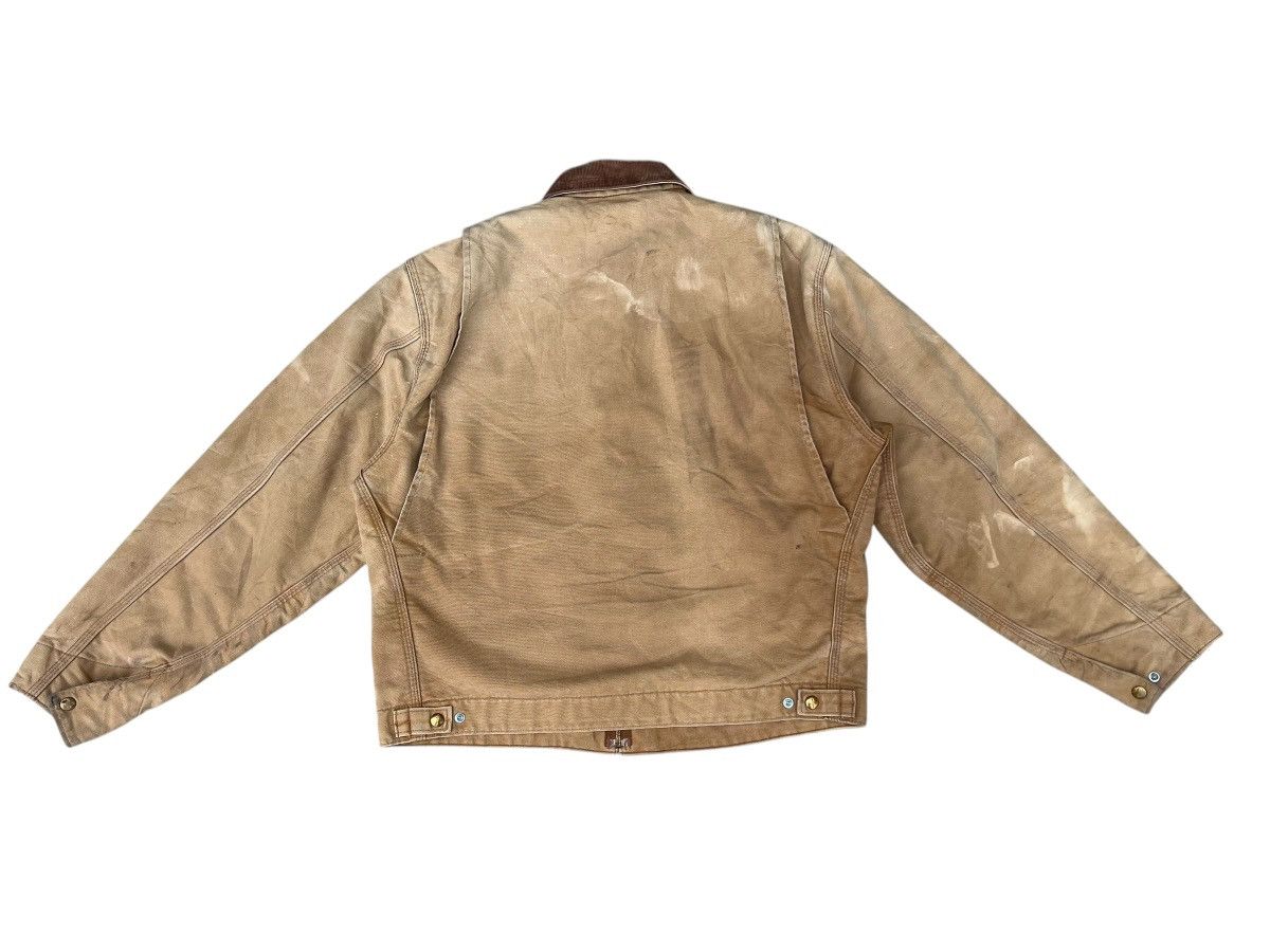 Carhartt Distressed 90s Carhartt Detroit Blanket Lined Senim Jacket Size US L / EU 52-54 / 3 - 18 Thumbnail