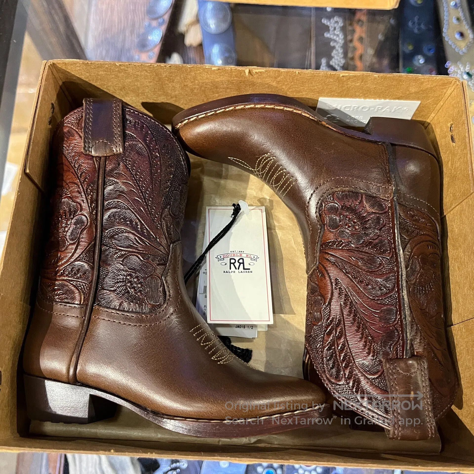 Other limited edition double rl cowboy boots. Size US 10 / EU 43 - 9 Thumbnail
