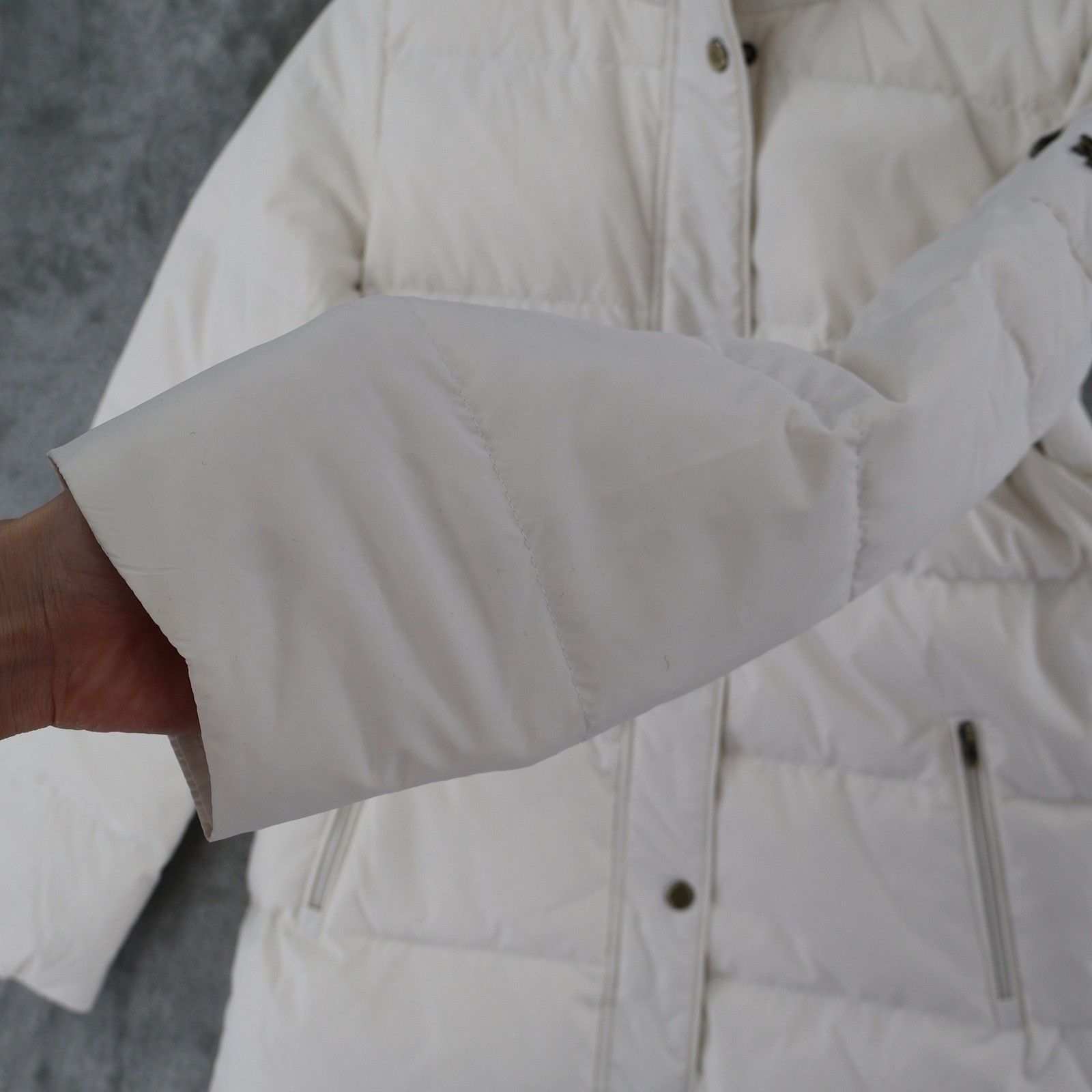 Lauren Ralph Lauren LRL Ralph Lauren Faux Fur Down Puffer Jacket Women XS White Size XS / US 0-2 / IT 36-38 - 12 Thumbnail