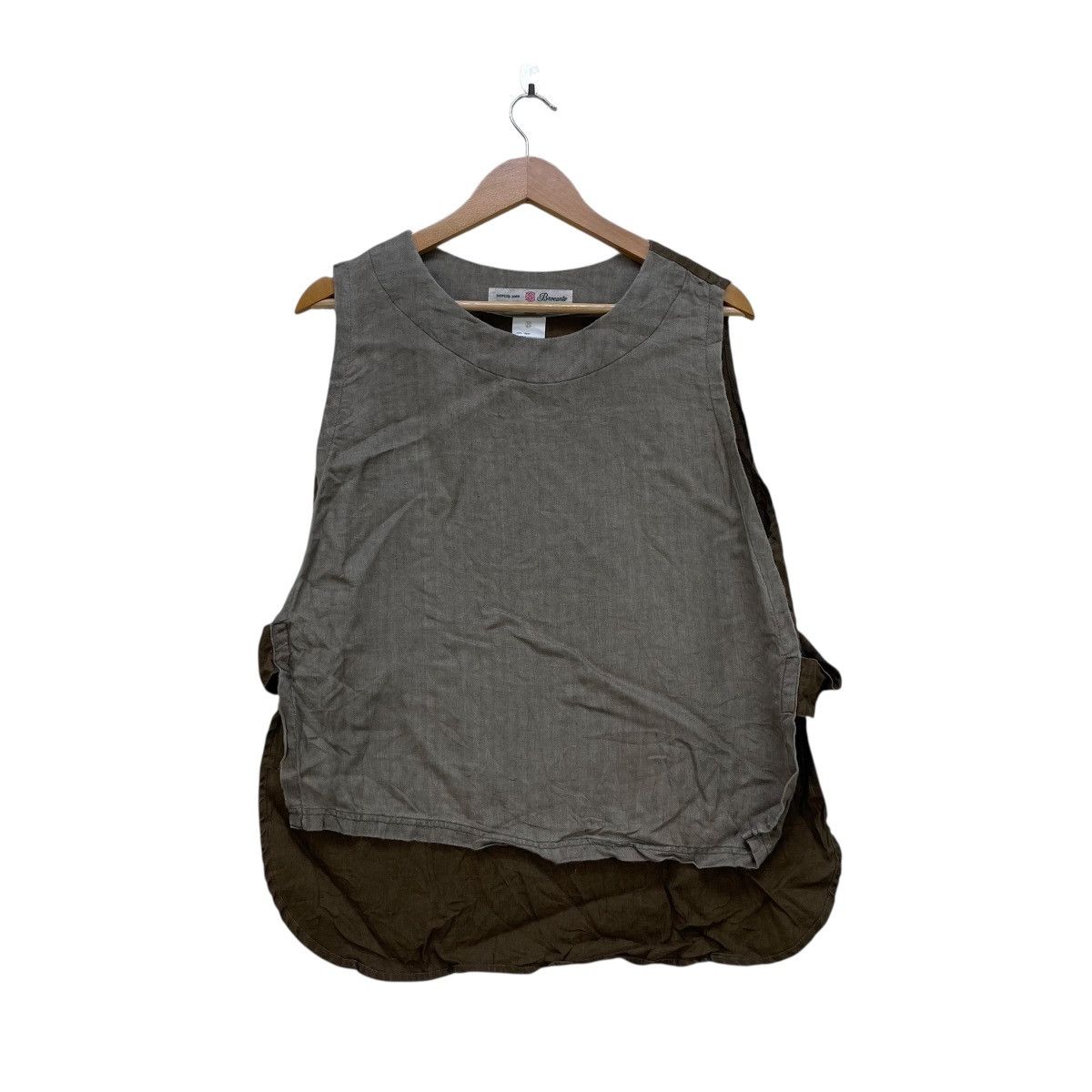 Japanese Brand Depius Brocante Sleeveless Vest Jacket