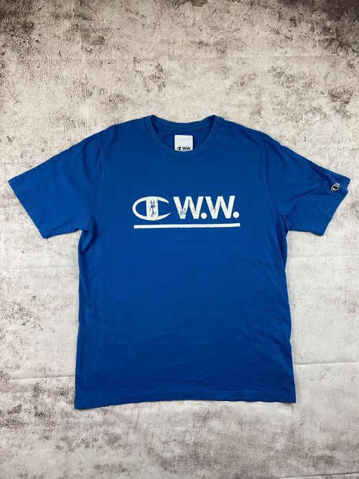 Champion wood wood t hot sale shirt