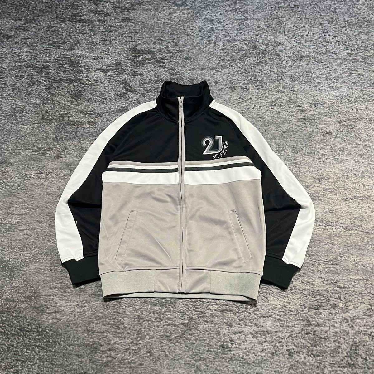 Southpole Vintage Y2K Southpole Track Jacker Zip Up Hip-Hop Grunge Size US M / EU 48-50 / 2 - 1 Thumbnail