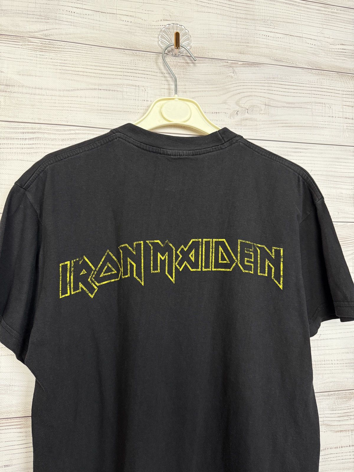 Iron Maiden Vintage IRON MAIDEN 2002 Rock Band T Shirt Tee Big Logo Size US M / EU 48-50 / 2 - 4 Thumbnail