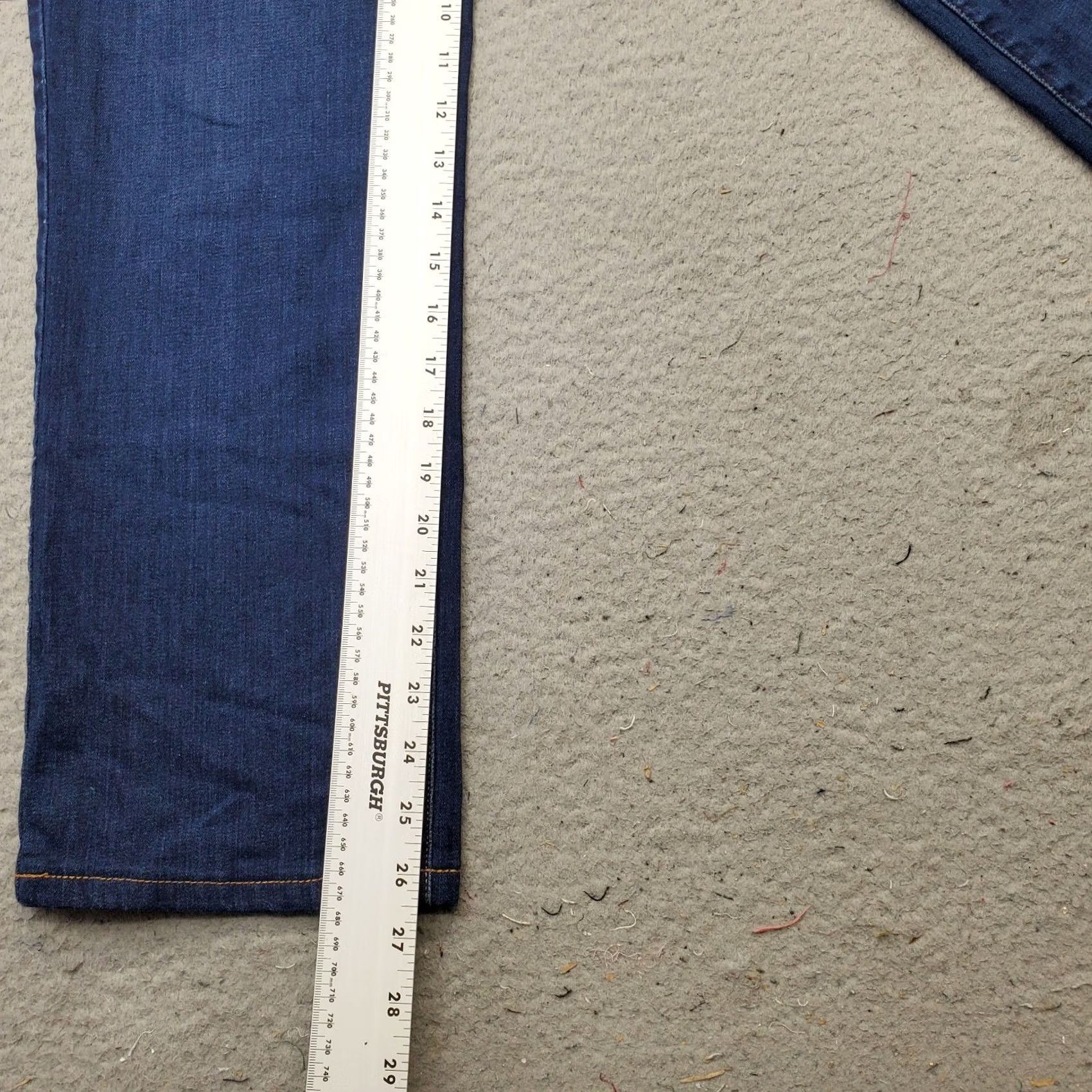 NYDJ NYDJ Womens Jeans 2 Blue Denim Bailey Relaxed Straight Pull On Classic Straight Jeans Womens Size 2 Blue Size 26" / US 2 / IT 38 - 4 Thumbnail