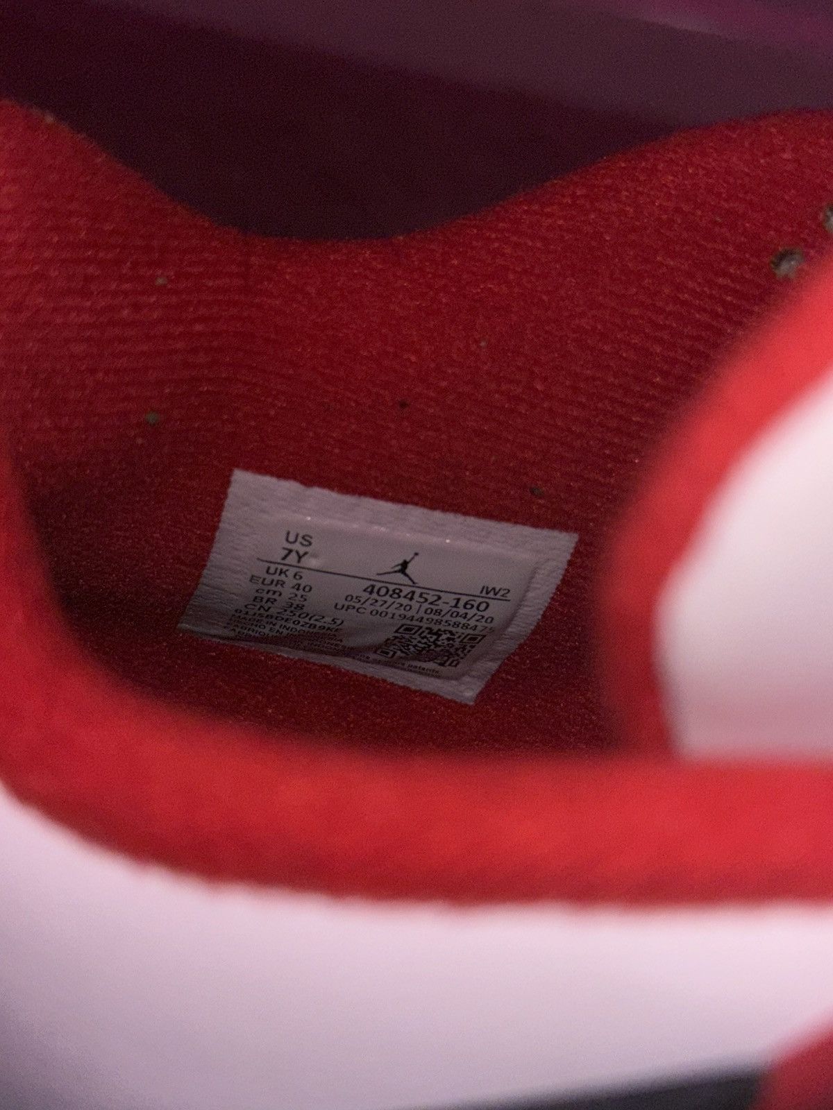 Jordan Brand AIR JORDAN 4 FIRE RED (2020) Size US 7 / EU 40 - 5 Thumbnail