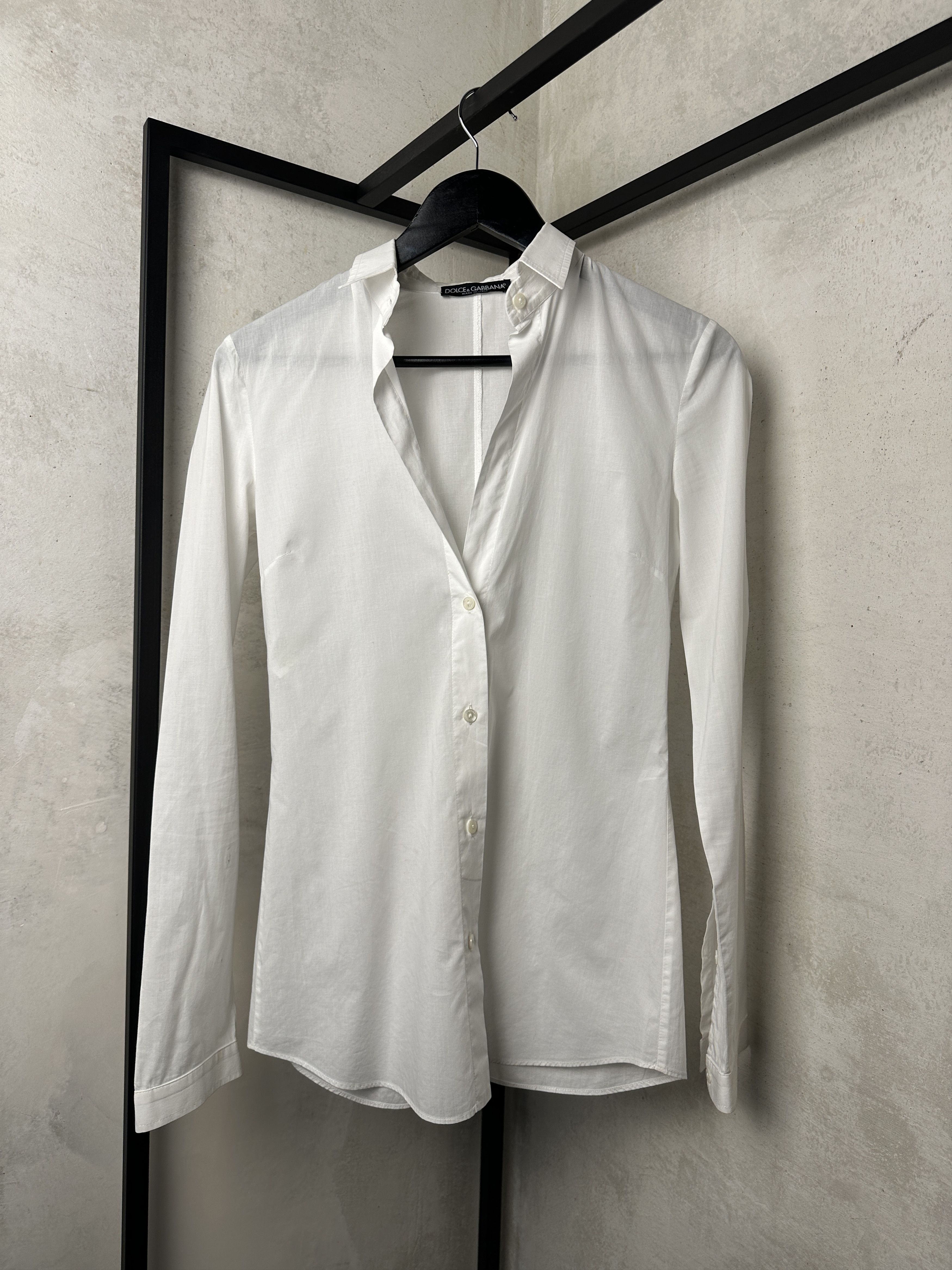 Dolce & Gabbana Dolce & Gabbana Slim Fit Shirt Size XS / US 0-2 / IT 36-38 - 1 Thumbnail