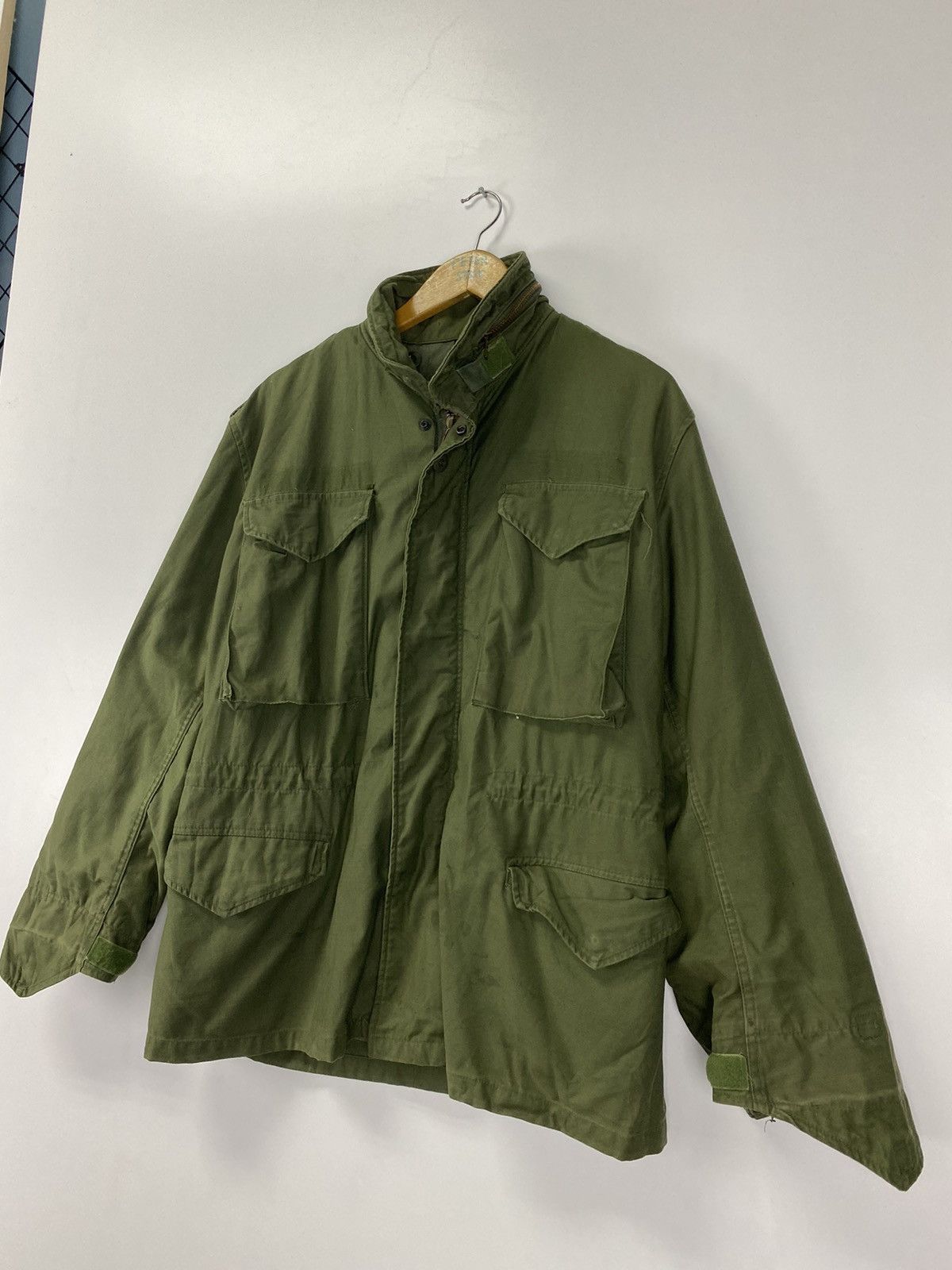 Vintage Vintage 80s Military Jacket Size US L / EU 52-54 / 3 - 4 Thumbnail