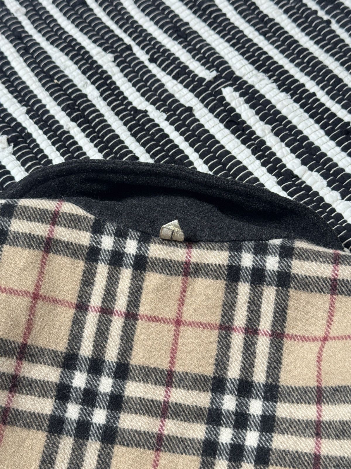 Burberry VINTAGE BURBERRY NOVA CHECK WOOL REMOVABLE LINING JACKET Size M / US 6-8 / IT 42-44 - 9 Thumbnail