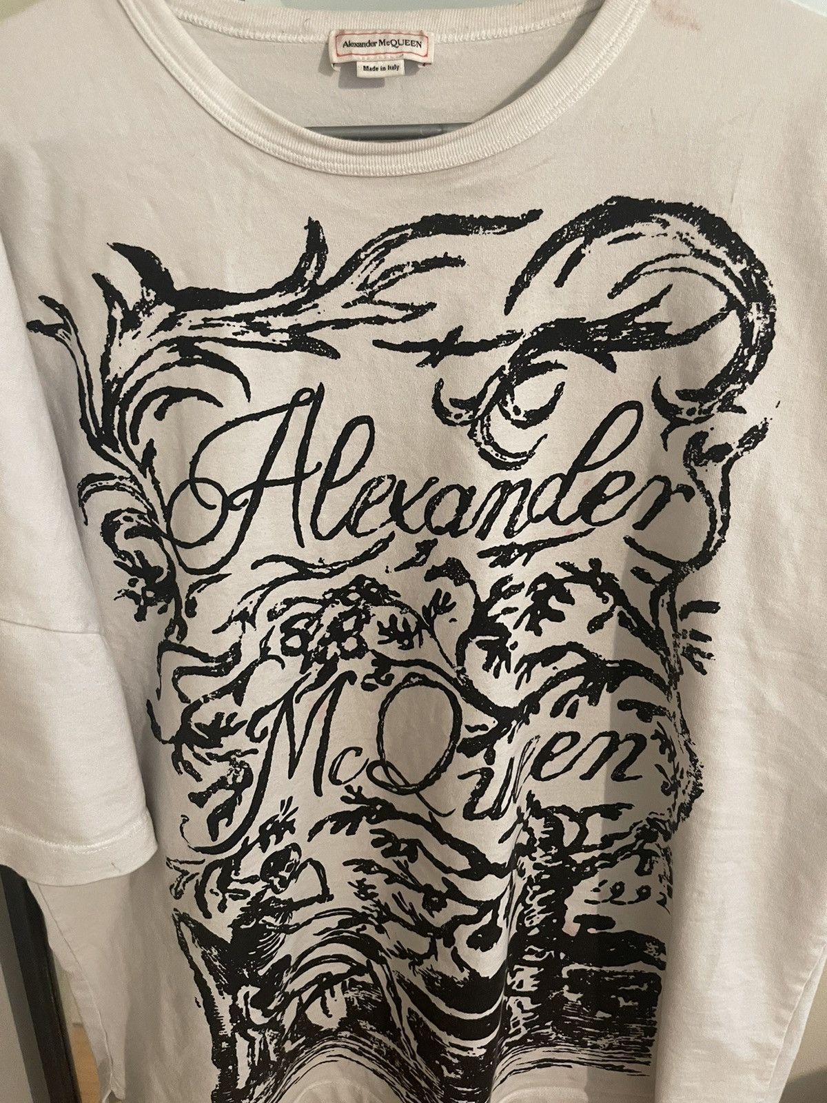 Alexander McQueen Alexander McQueen T-shirt Size US L / EU 52-54 / 3 - 6 Thumbnail