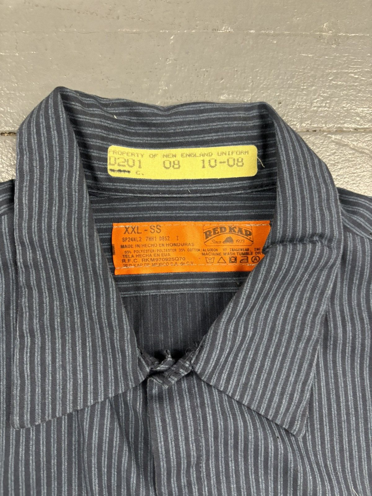 Vintage Vintage Red kap Midas workwear shirt Size US XXL / EU 58 / 5 - 3 Thumbnail