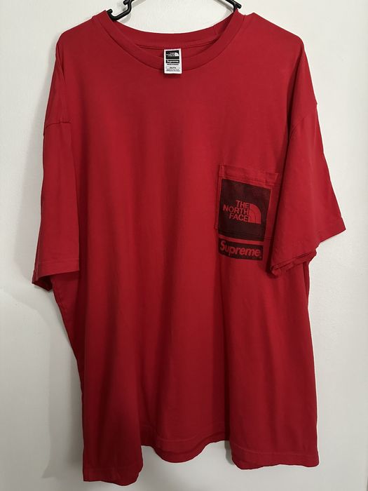 Supreme Supreme The North Face Printed Pocket Tee | Grailed