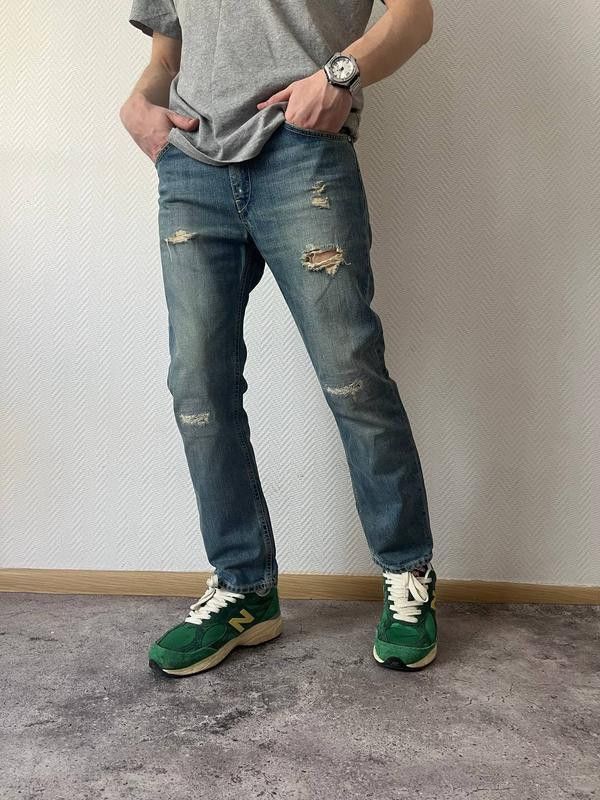 Japanese Brand × Vintage Y2K Vintage Distressed Blue Jeans Made in Italy Size 30-31 Size US 30 / EU 46 - 8 Thumbnail