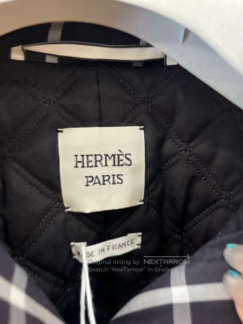 Hermes Hermes Elephant Grey Down Jacket Size XS / US 0-2 / IT 36-38 - 2 Thumbnail