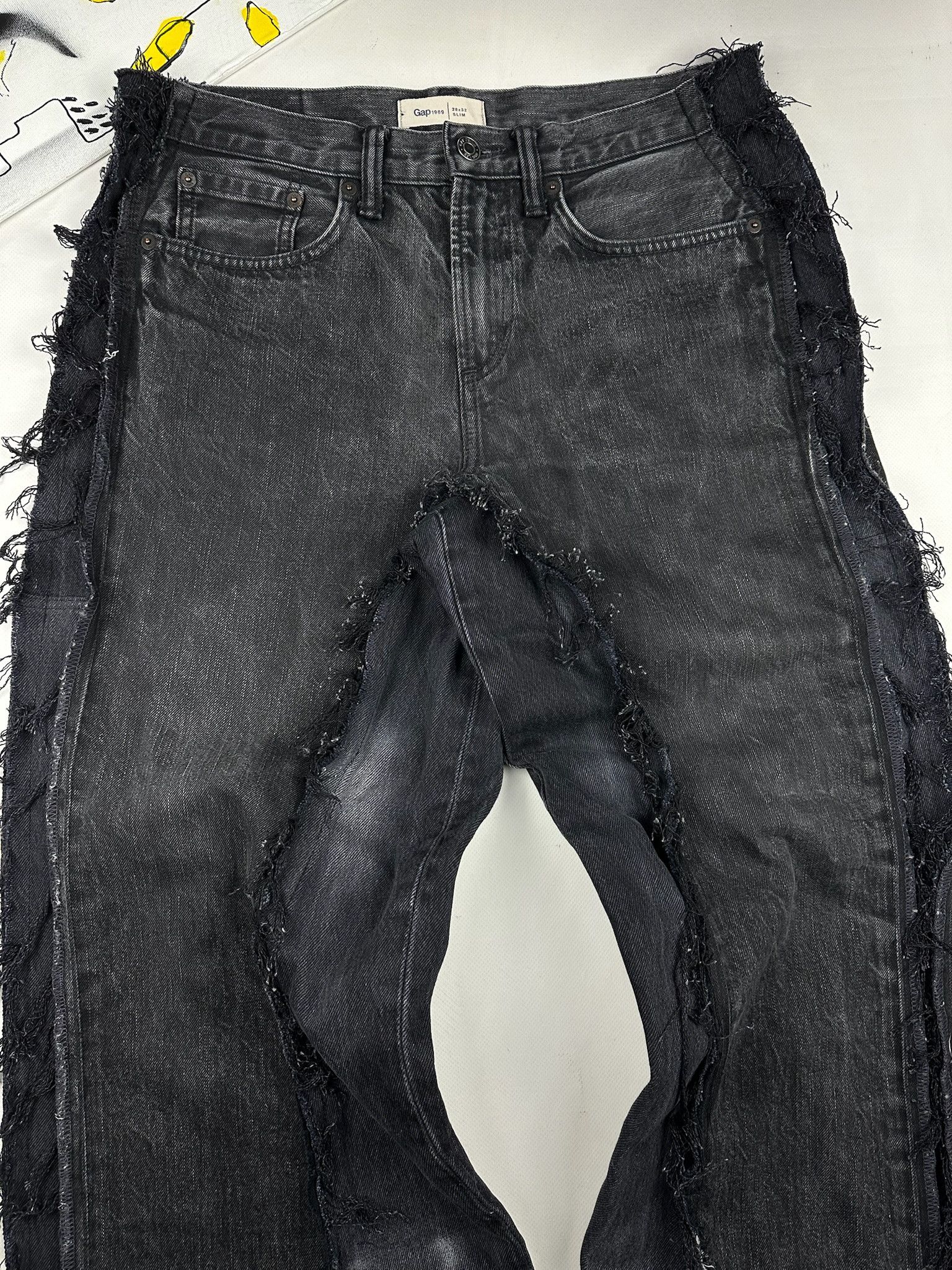 Levi's Vintage 90's Levi's x gap Custom Kapital Style baggy Jeans Size US 30 / EU 46 - 8 Thumbnail