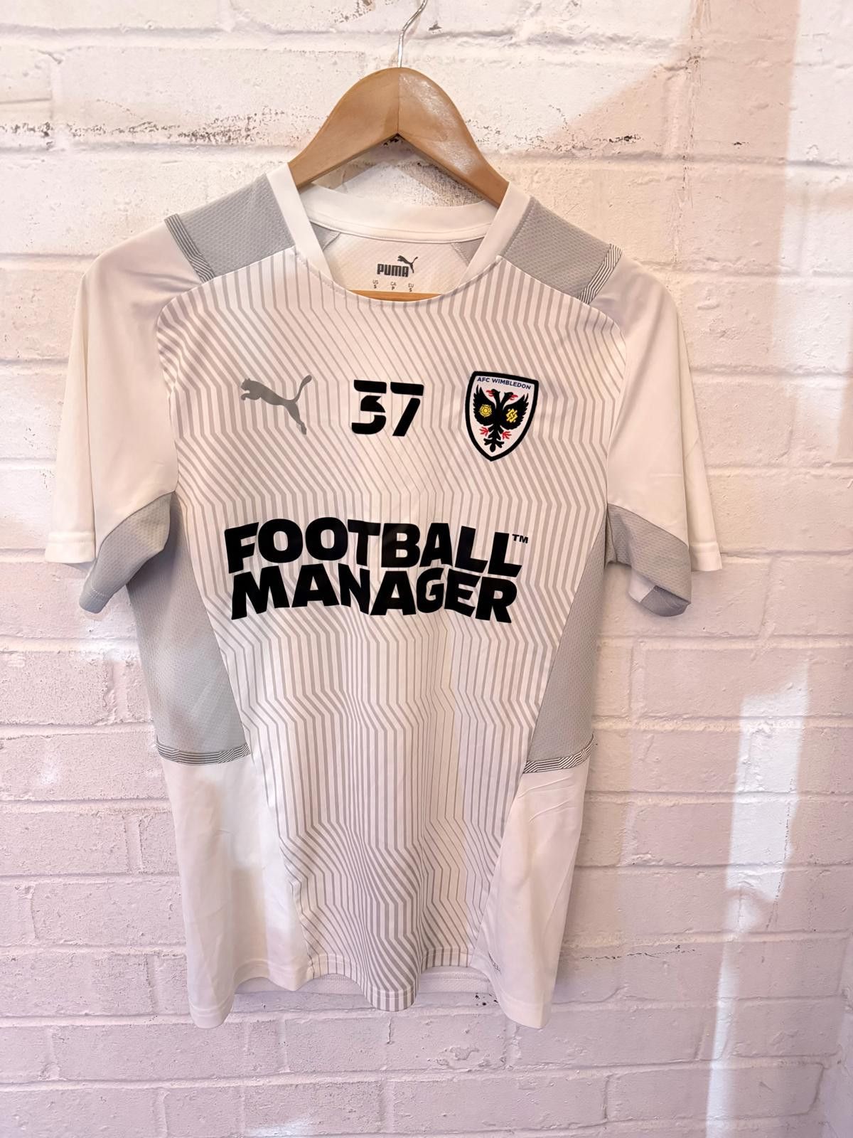 Puma Puma AFC Wimbledon Football Manager Men's Football Jersey Size US S / EU 44-46 / 1 - 2 Thumbnail
