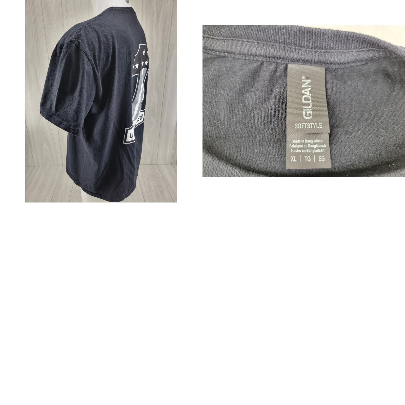 Gildan Urban Rides Magazine Shirt XL Black Men T-Shirt Short Sleeve Gildan Regular Size XL Size US XL / EU 56 / 4 - 8 Thumbnail