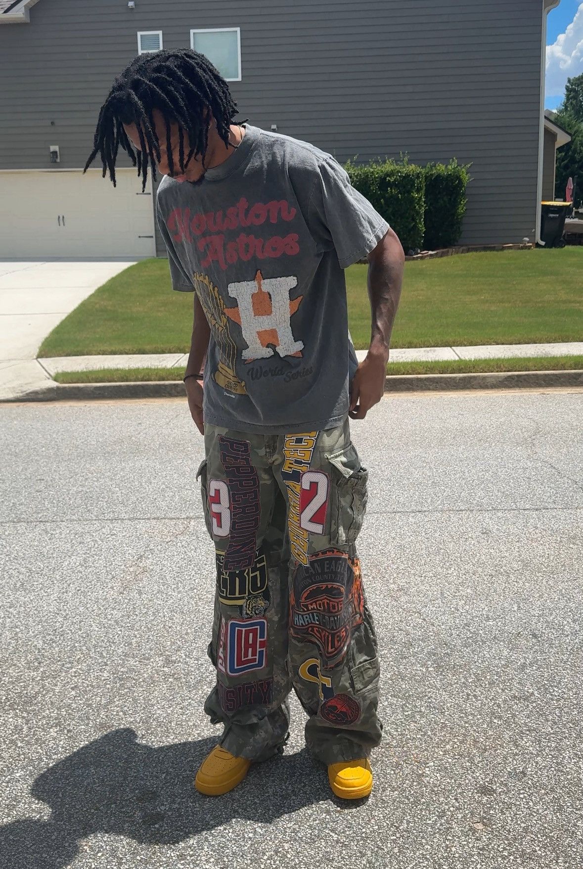 Faded Glory Double Cargos Size US 32 / EU 48 - 6 Thumbnail