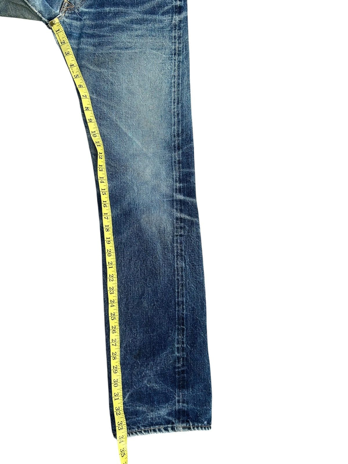 Kapital Thrashed Vintage Denime Selvedge Denim Jeans Size US 29 - 23 Thumbnail
