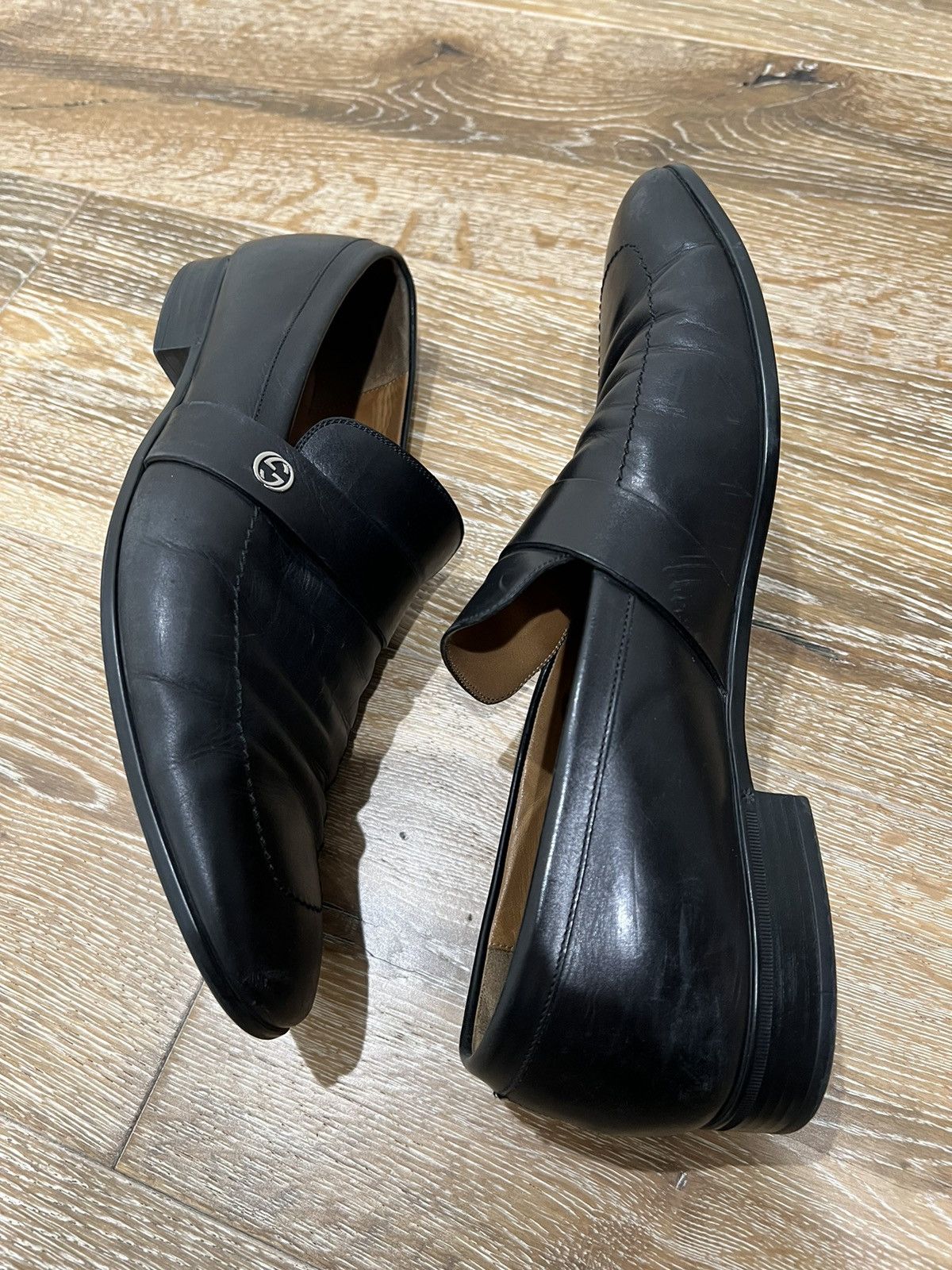 Gucci Gucci Leather Loafers Size US 8.5 / EU 41-42 - 4 Thumbnail
