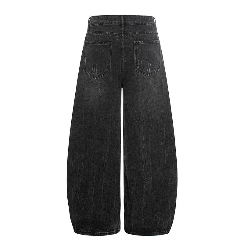 Jean American retro washed whiskered scimitar jeans for men Size US 32 / EU 48 - 2 Thumbnail