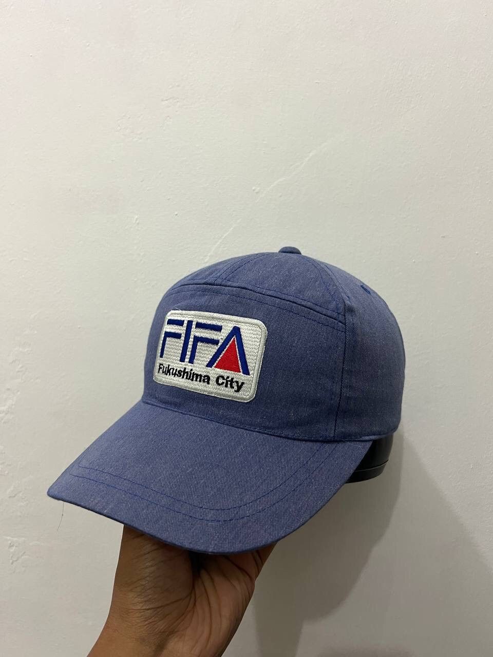 Japanese Brand Vintage FIFA Fukushima City Patches Hat Size ONE SIZE - 2 Thumbnail