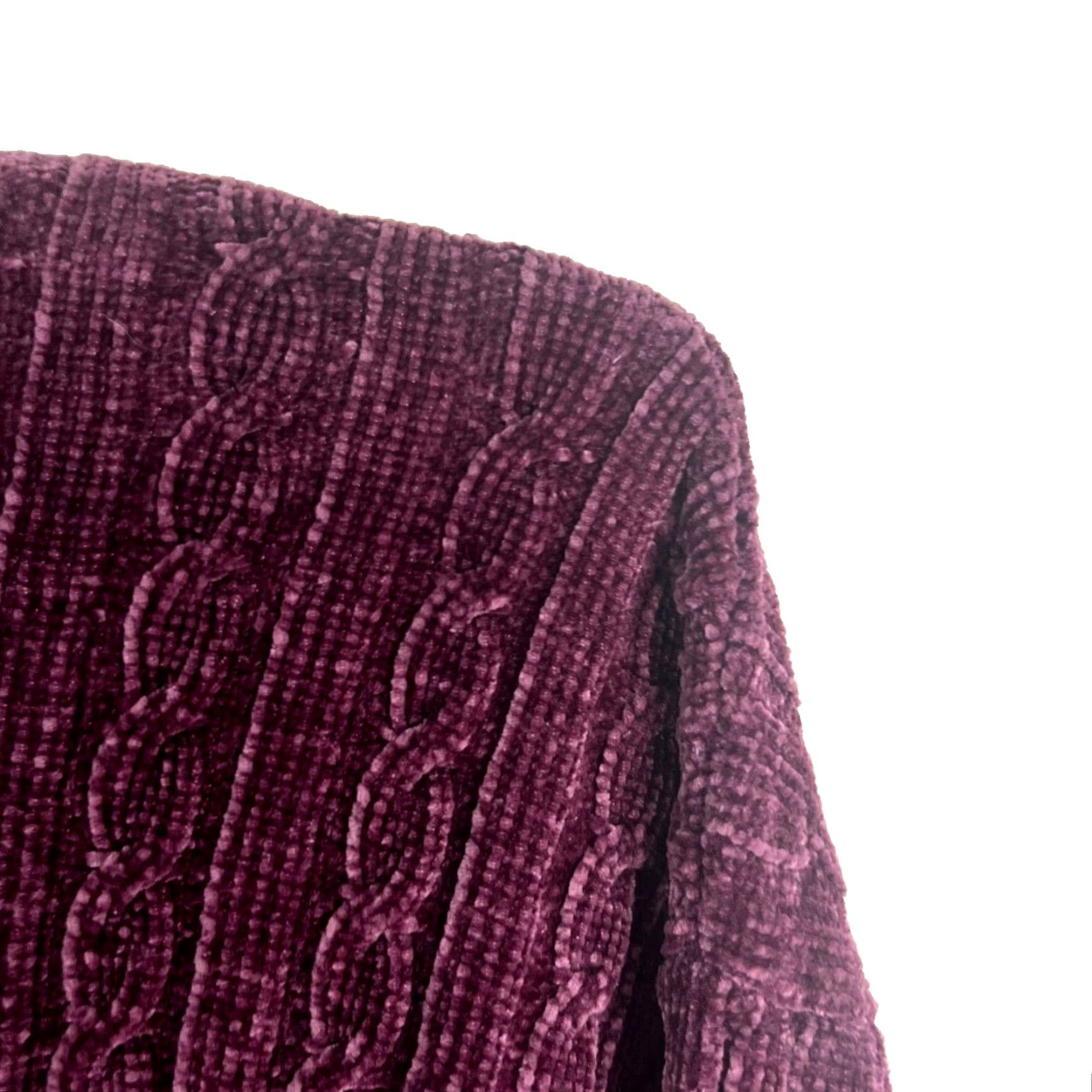 Forever 21 Forever 21 Super Soft Cropped Sweater Womens M Purple Size M / US 6-8 / IT 42-44 - 2 Thumbnail