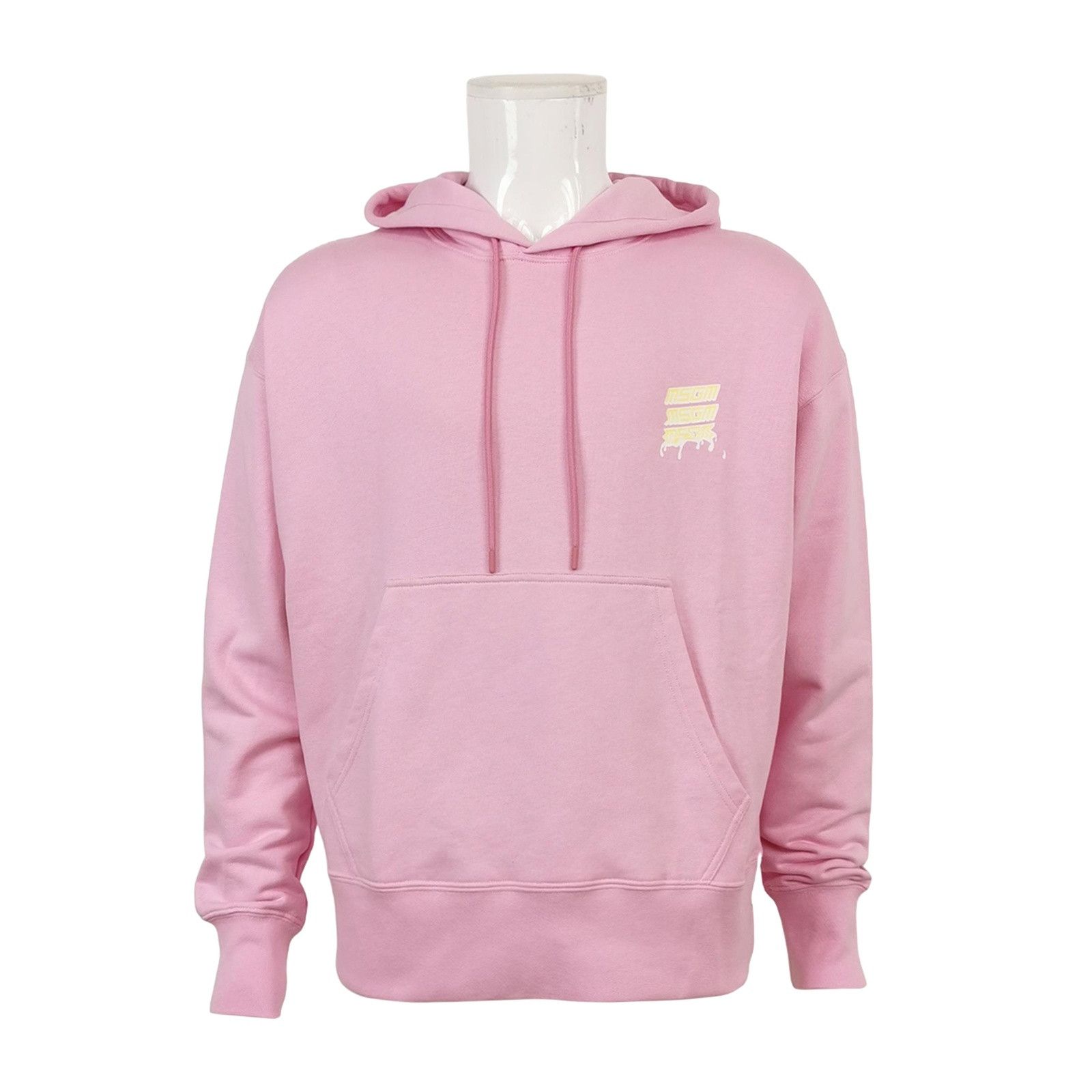 MSGM MSGM Pink Logo Graphic Hoodie Size L Size US L / EU 52-54 / 3 - 1 Thumbnail