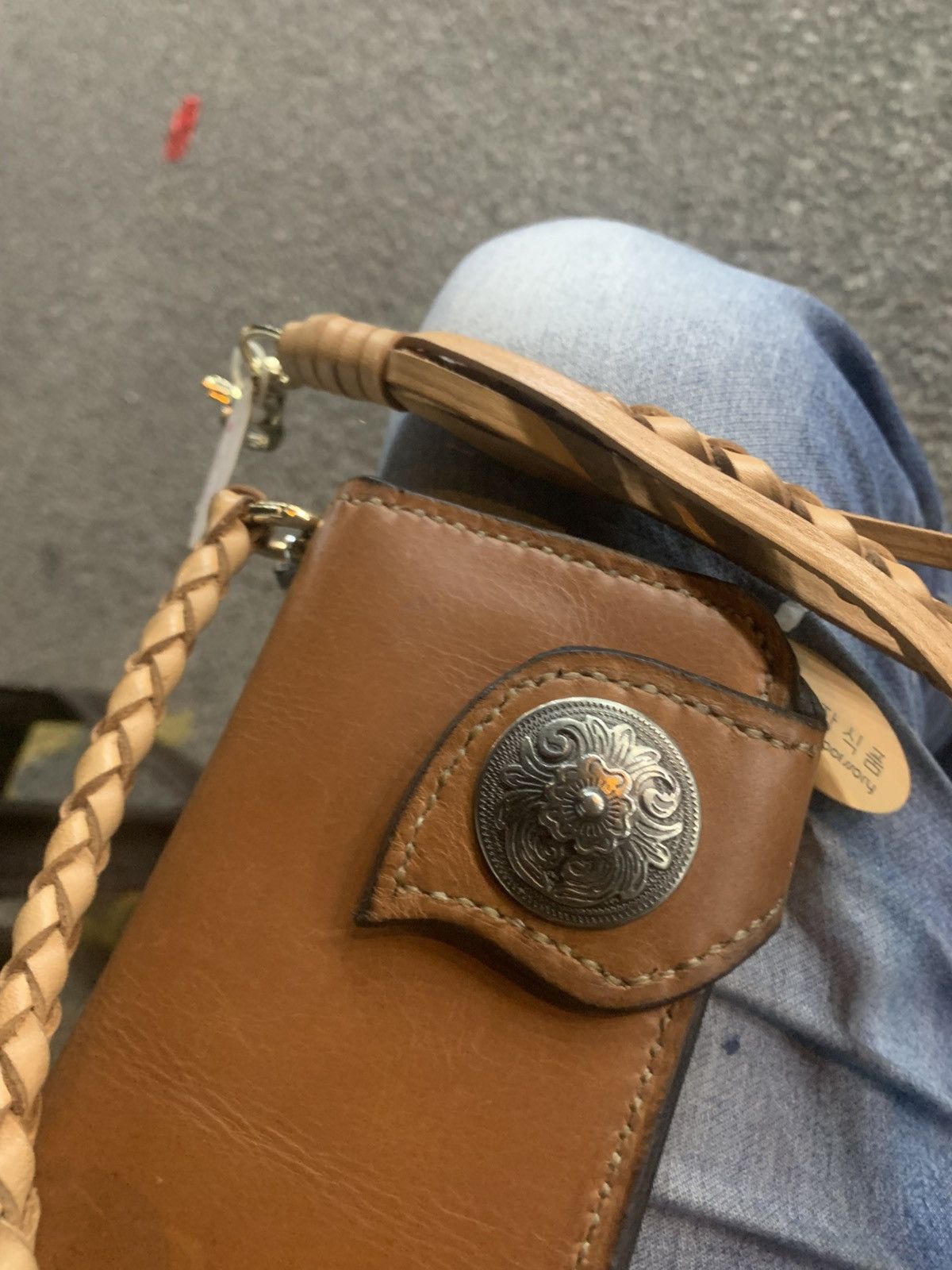 The Unbranded Brand Leather wallet - Custom long Wallet Size ONE SIZE - 5 Thumbnail