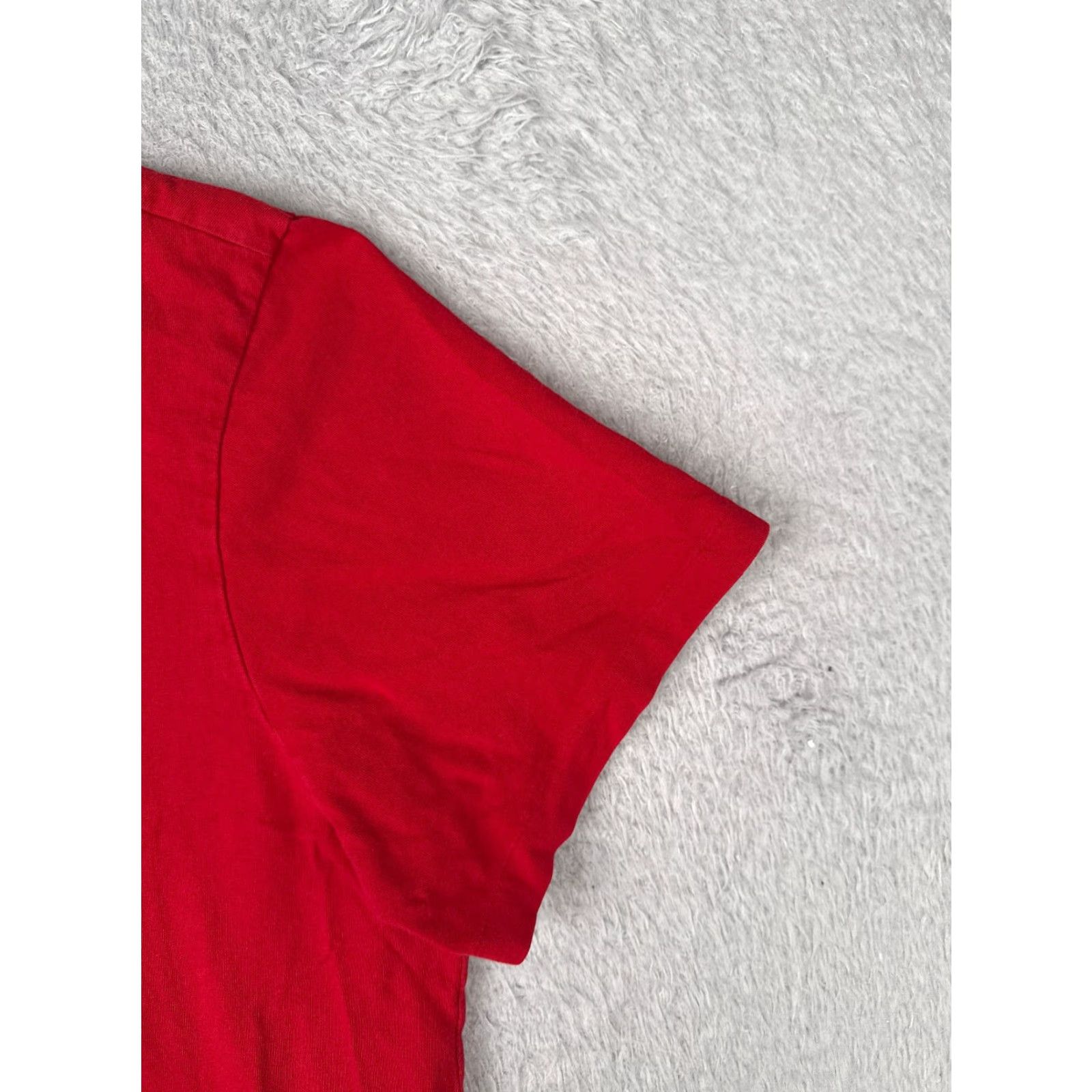 Ralph Lauren Polo Ralph Lauren Shirt Men XL Red Short Sleeve Crew Neck 100% Cotton Logo Embroidered Classic American Mens Size US XL / EU 56 / 4 - 2 Thumbnail