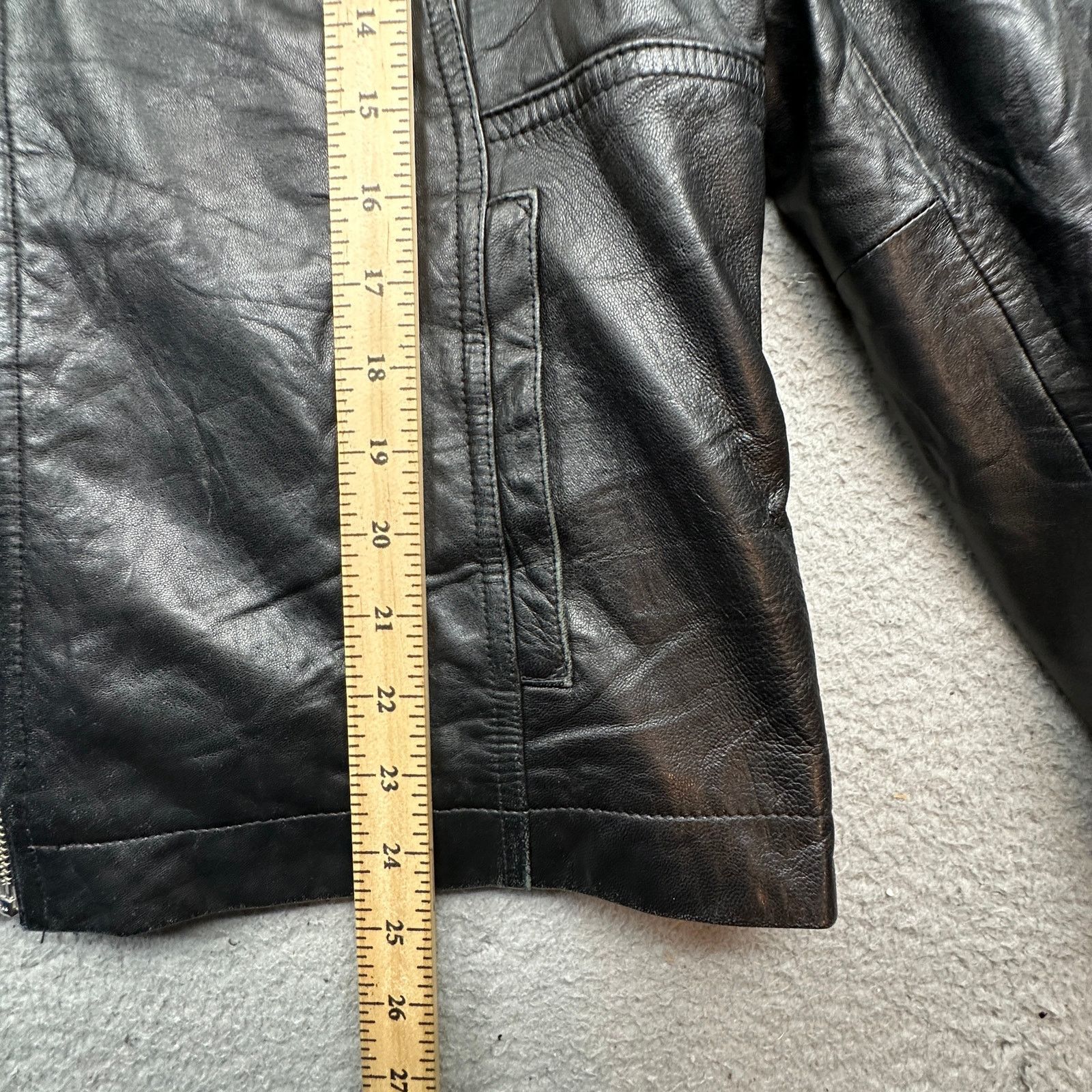 Wilsons Leather Wilsons Leather Pelle Studio Leather Jacket Womens Large Size L / US 10 / IT 46 - 4 Thumbnail