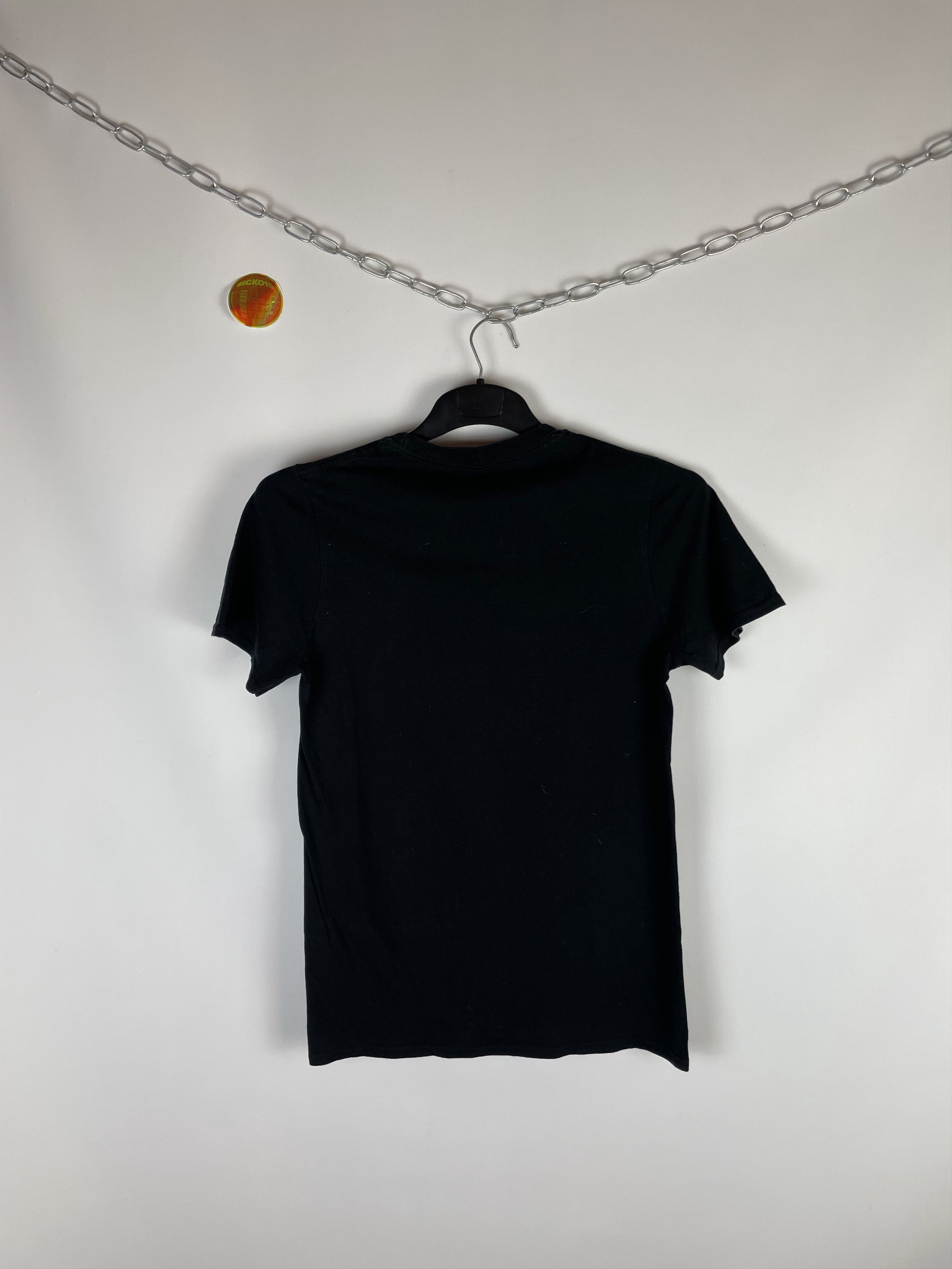 Eminem × Rap Tees × Vintage 2015 Eminem Slim Shady Black T-Shirt Size US S / EU 44-46 / 1 - 6 Thumbnail