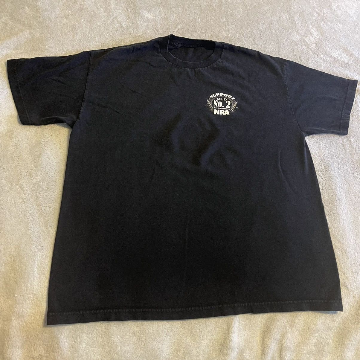 Other NRA Shirt Men XL Black Streetwear Workout Crew Neck Gym Tee Size US XL / EU 56 / 4 - 2 Thumbnail