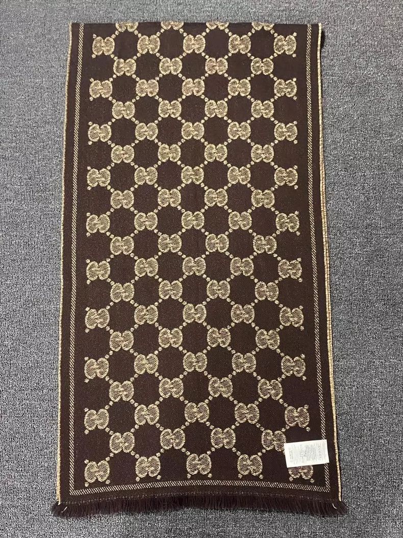Gucci Gucci Double-sided full-print scarf 2506-Nextarrow Size ONE SIZE - 3 Thumbnail